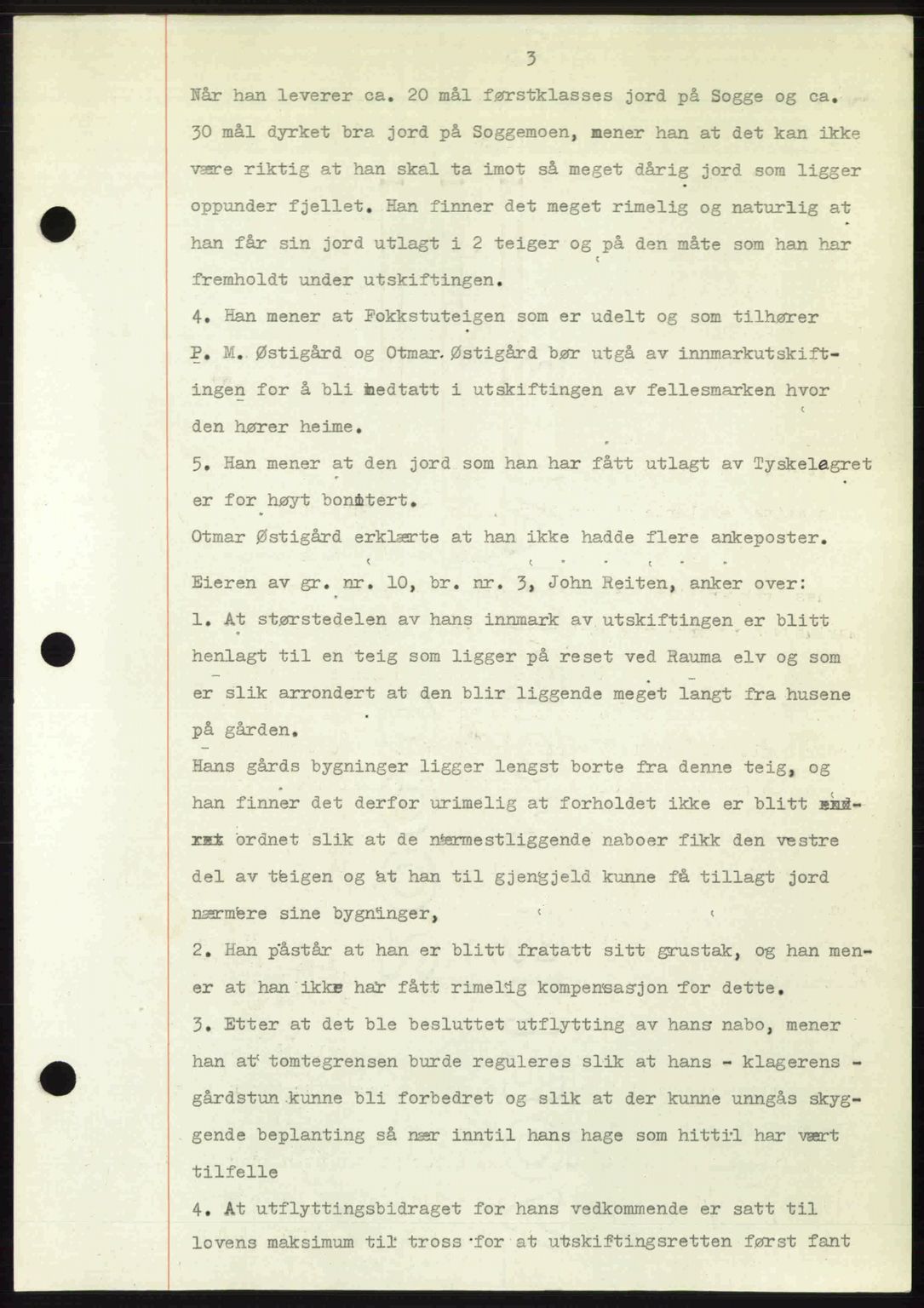 Romsdal sorenskriveri, AV/SAT-A-4149/1/2/2C: Mortgage book no. A31, 1949-1949, Diary no: : 3361/1949