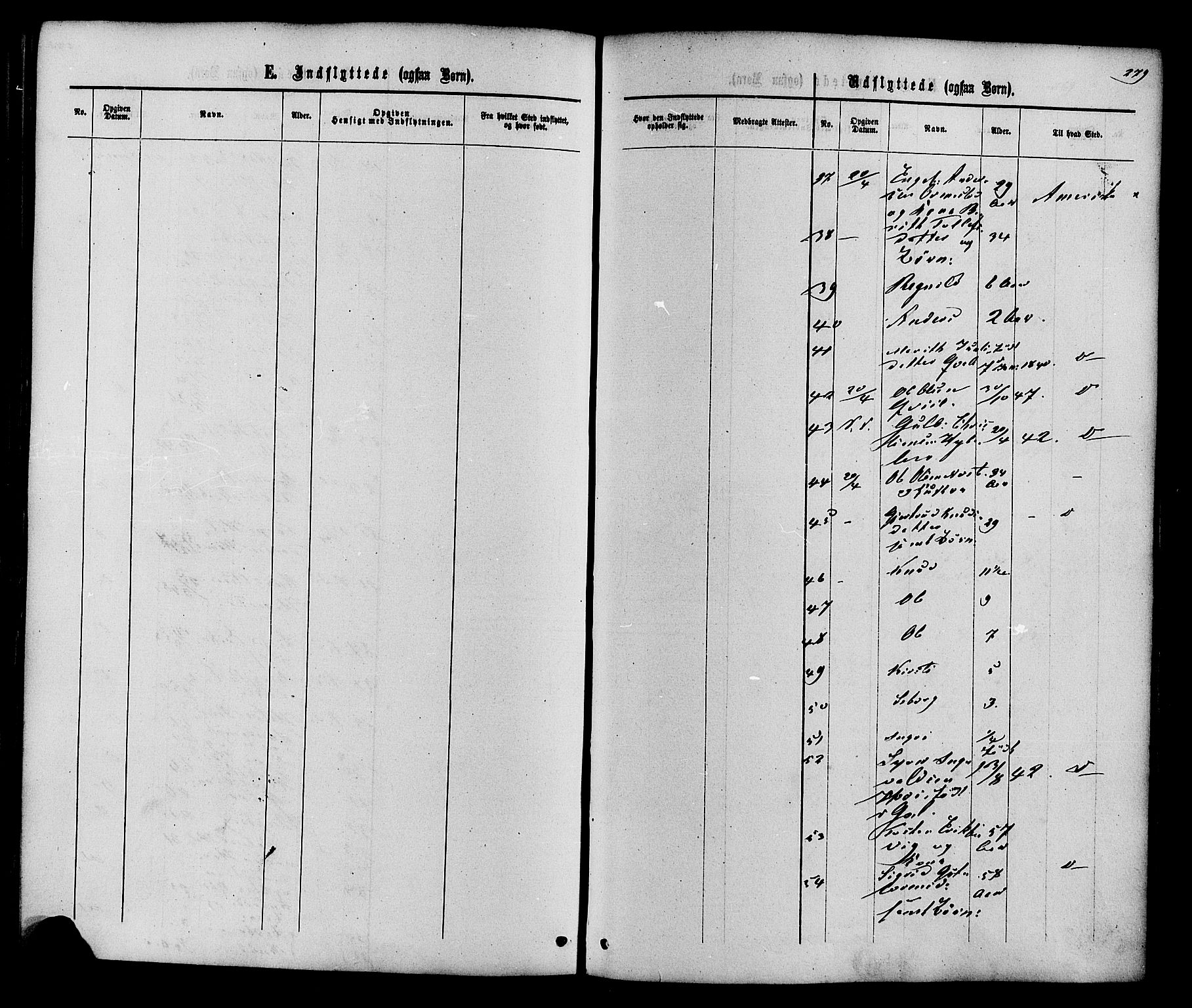 Vestre Slidre prestekontor, SAH/PREST-136/H/Ha/Haa/L0003: Parish register (official) no. 3, 1865-1880, p. 279