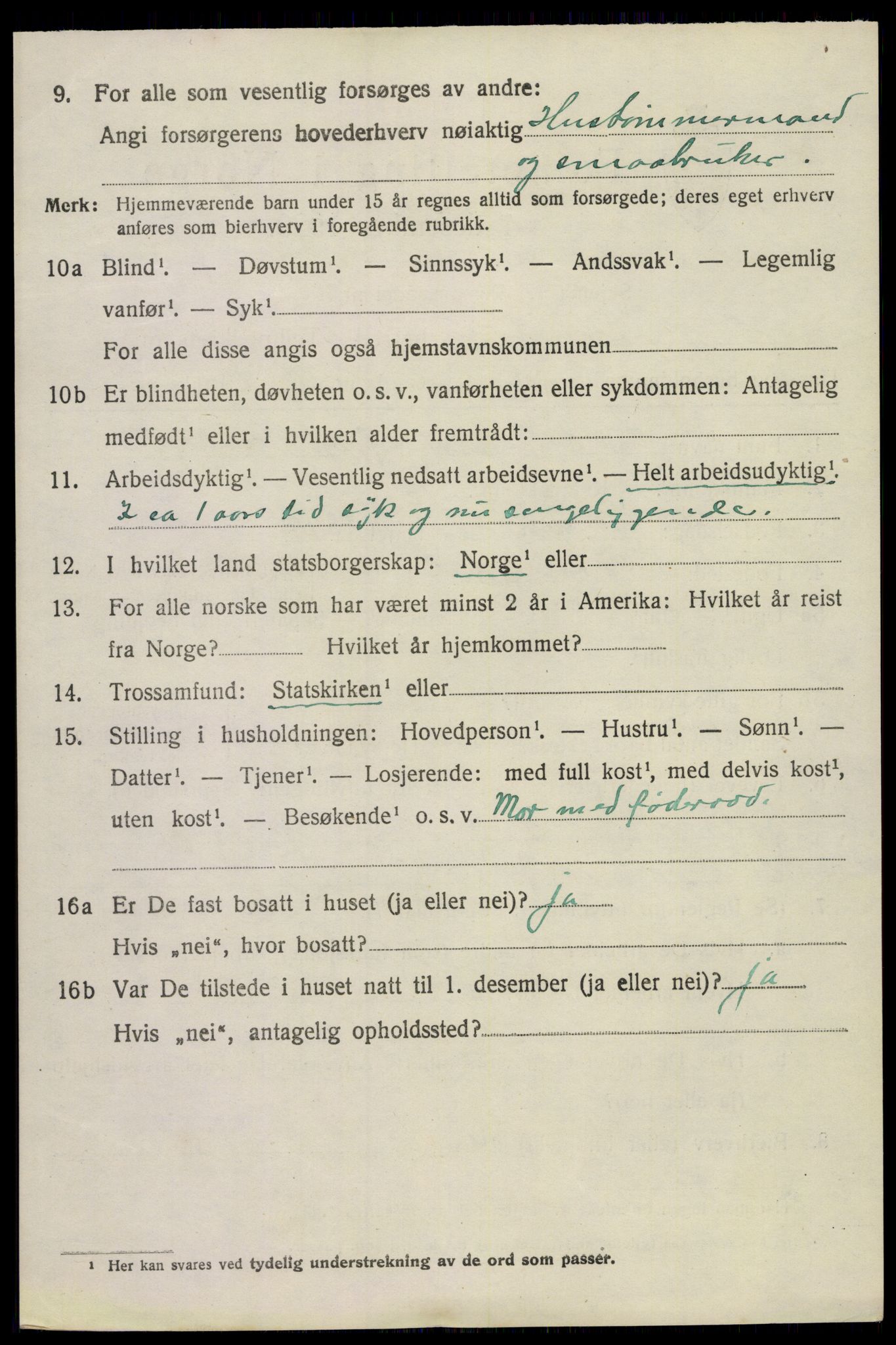 SAKO, 1920 census for Skåtøy, 1920, p. 5871