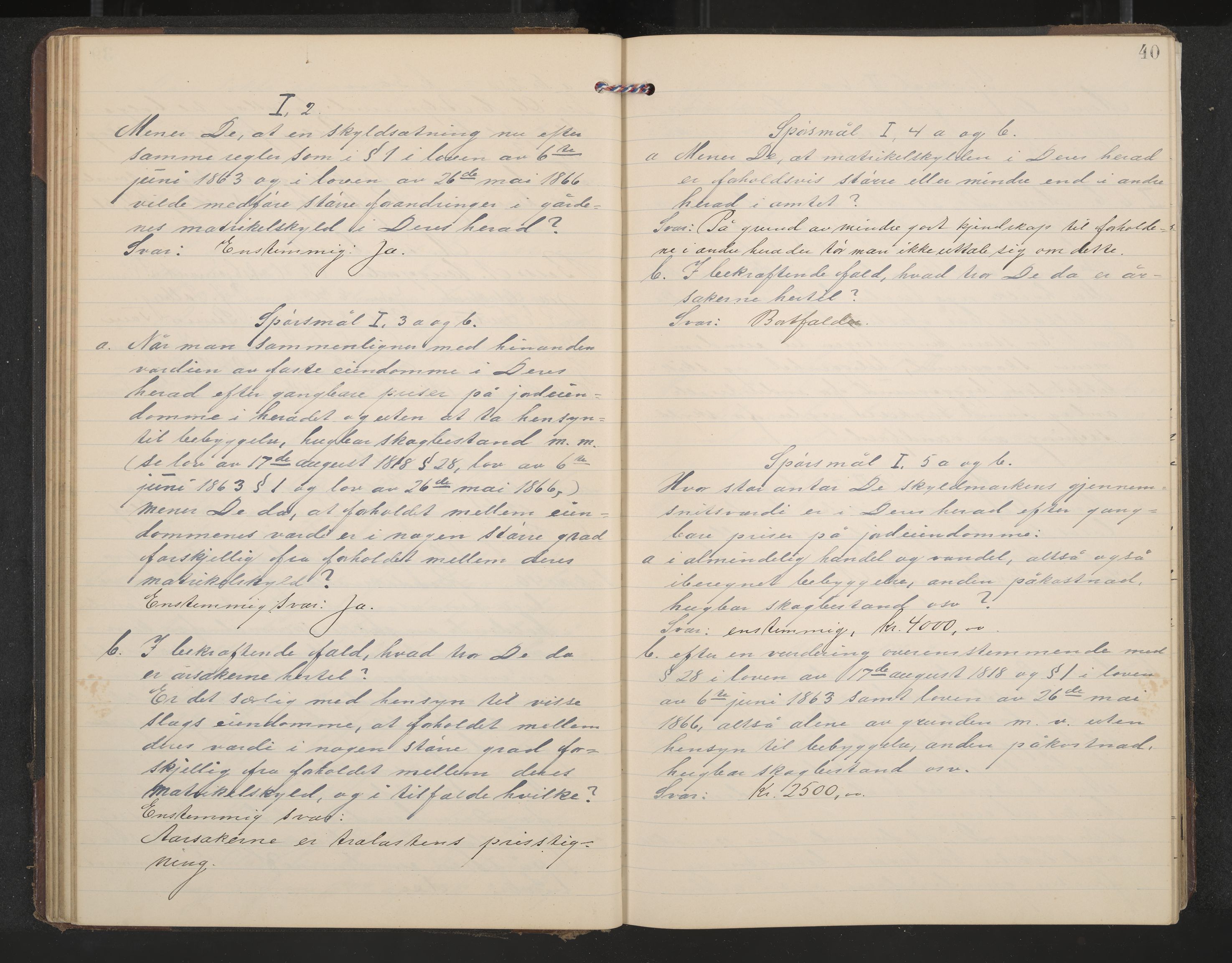 Rollag formannskap og sentraladministrasjon, IKAK/0632021-2/A/Aa/L0005: Møtebok, 1909-1915, p. 40