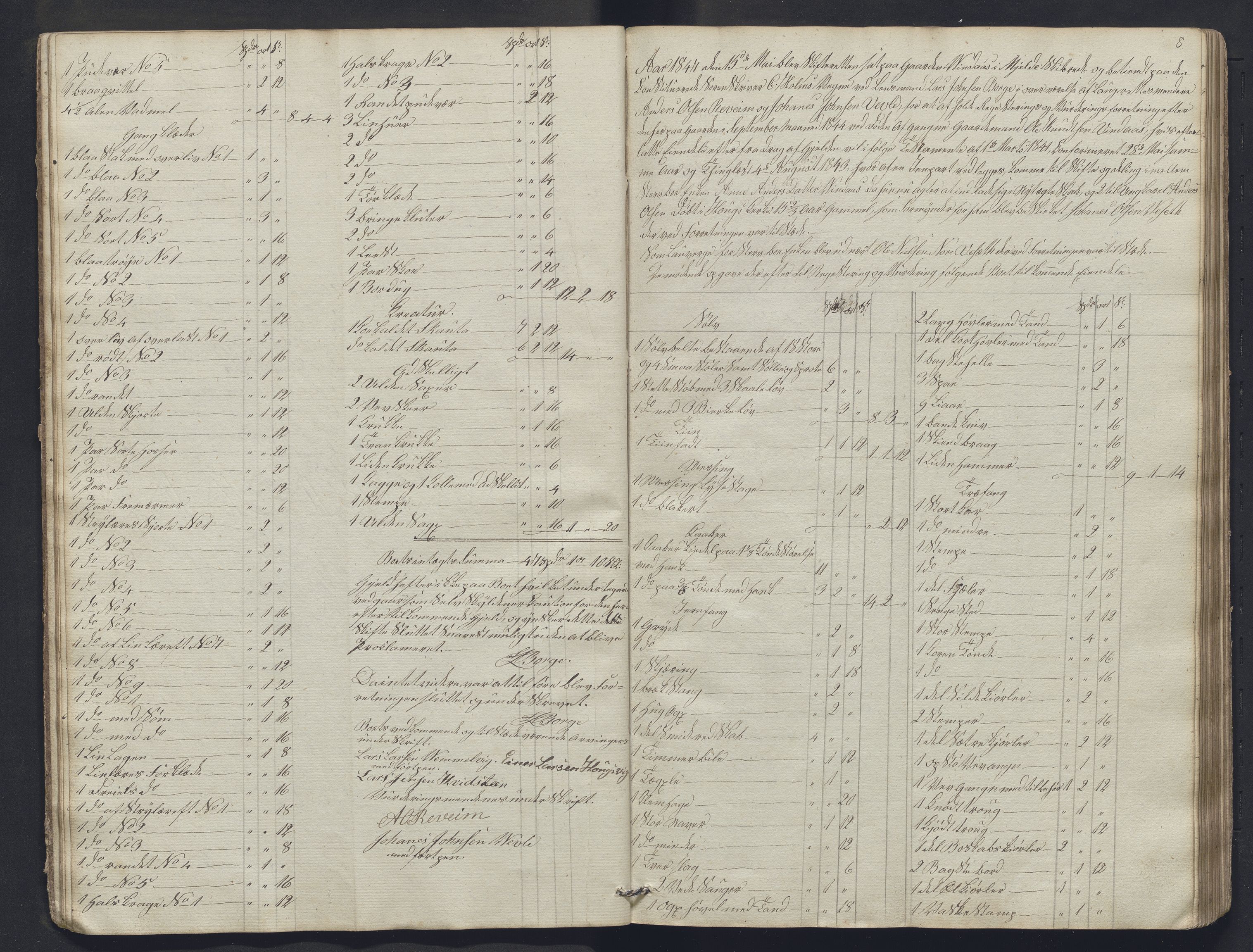 Nordhordland sorenskrivar, SAB/A-2901/1/H/Hb/L0022: Registreringsprotokollar, 1846-1851, p. 8