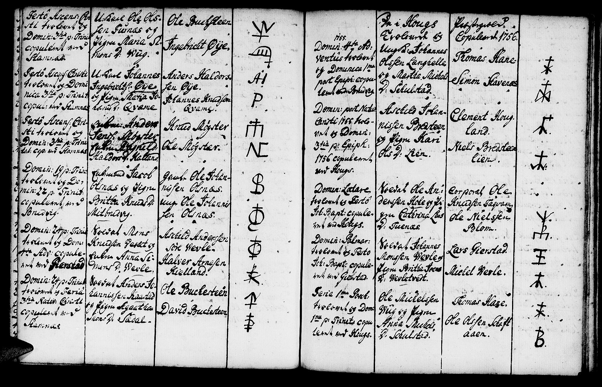 Haus sokneprestembete, SAB/A-75601/H/Haa: Parish register (official) no. A 8, 1754-1769, p. 151
