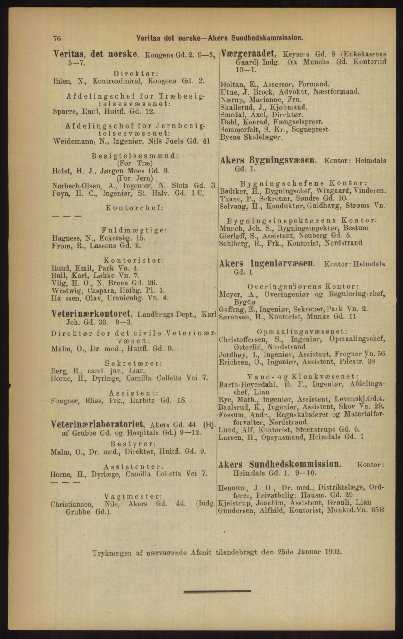 Kristiania/Oslo adressebok, PUBL/-, 1902, p. 76