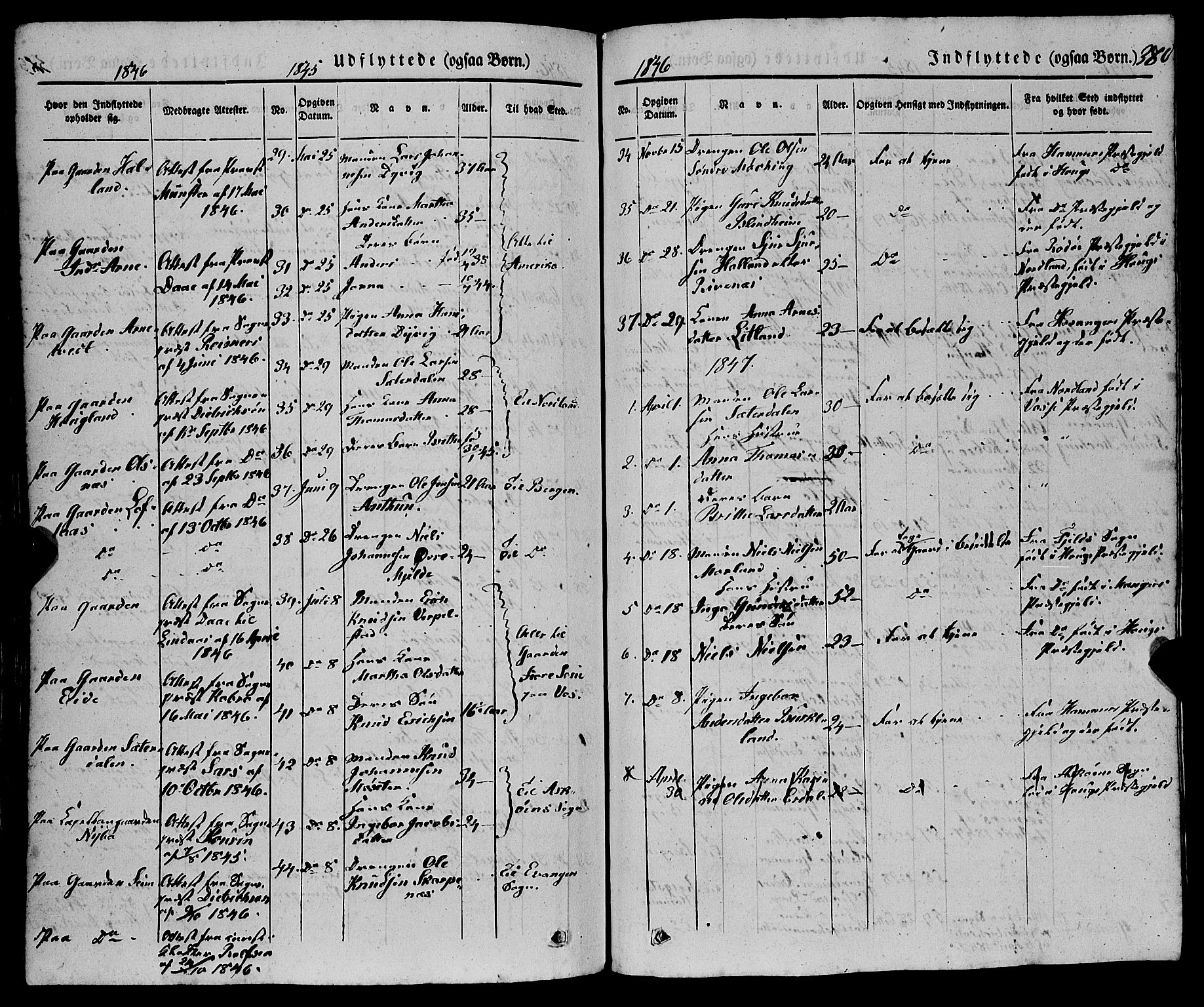 Haus sokneprestembete, SAB/A-75601/H/Haa: Parish register (official) no. A 15, 1838-1847, p. 380