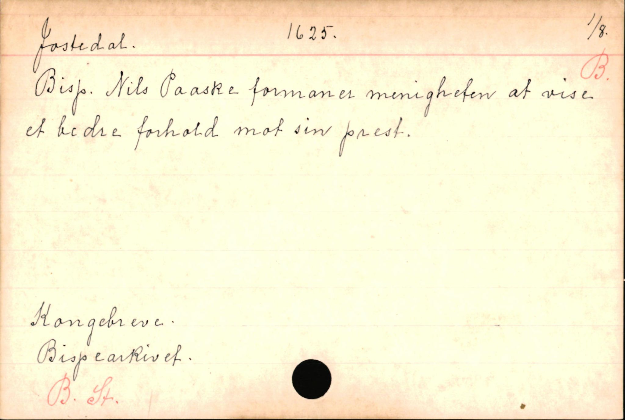 Haugen, Johannes - lærer, SAB/SAB/PA-0036/01/L0001: Om klokkere og lærere, 1521-1904, p. 8199
