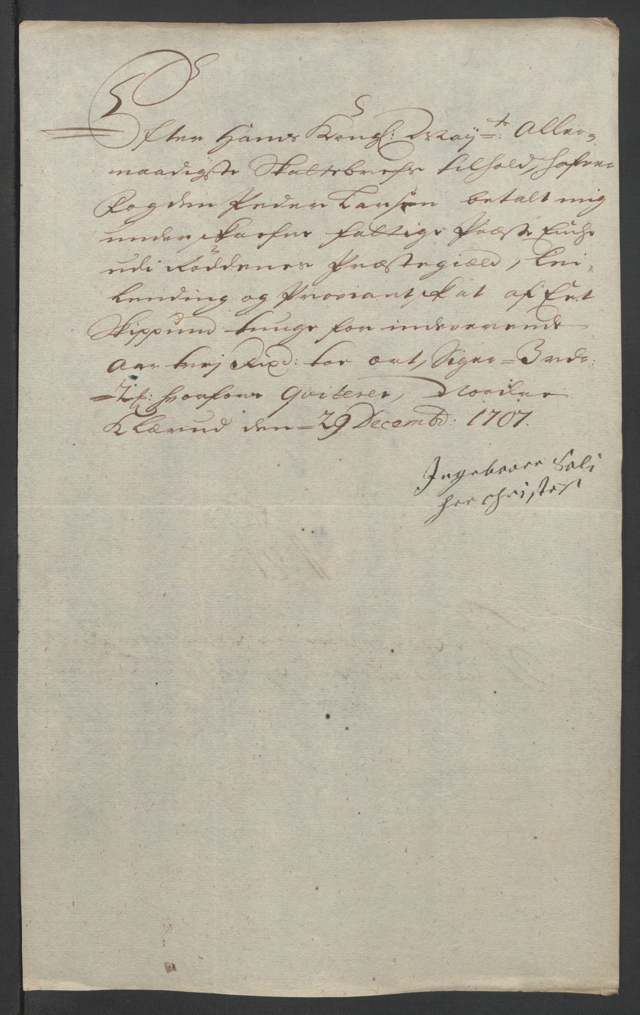 Rentekammeret inntil 1814, Reviderte regnskaper, Fogderegnskap, AV/RA-EA-4092/R07/L0299: Fogderegnskap Rakkestad, Heggen og Frøland, 1707, p. 144