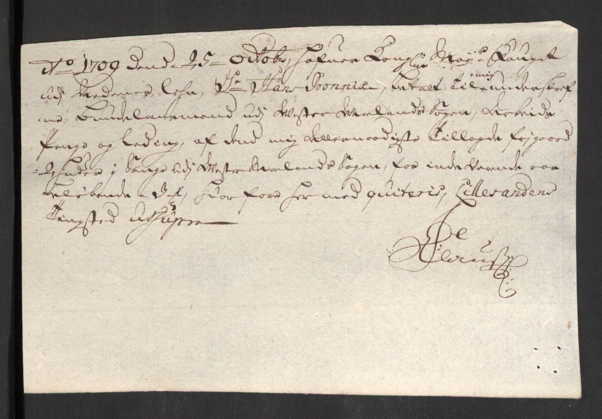 Rentekammeret inntil 1814, Reviderte regnskaper, Fogderegnskap, AV/RA-EA-4092/R39/L2318: Fogderegnskap Nedenes, 1706-1709, p. 506