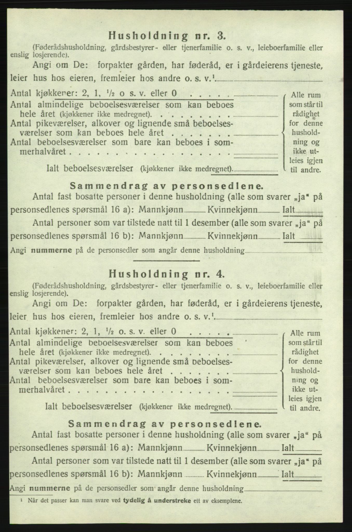 SAB, 1920 census for Skånevik, 1920, p. 184