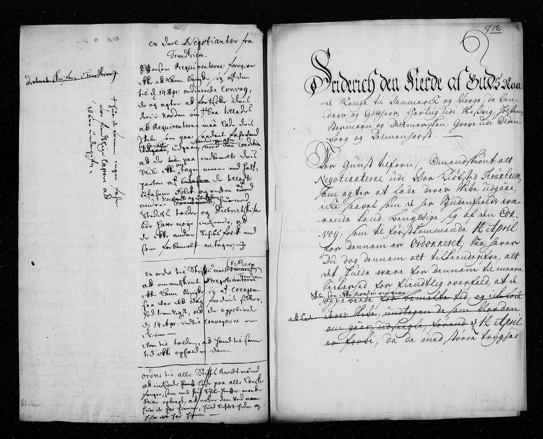 Stattholderembetet 1572-1771, AV/RA-EA-2870/Aa/L0004: Konsept til voteringsprotokoll, 1712, p. 59