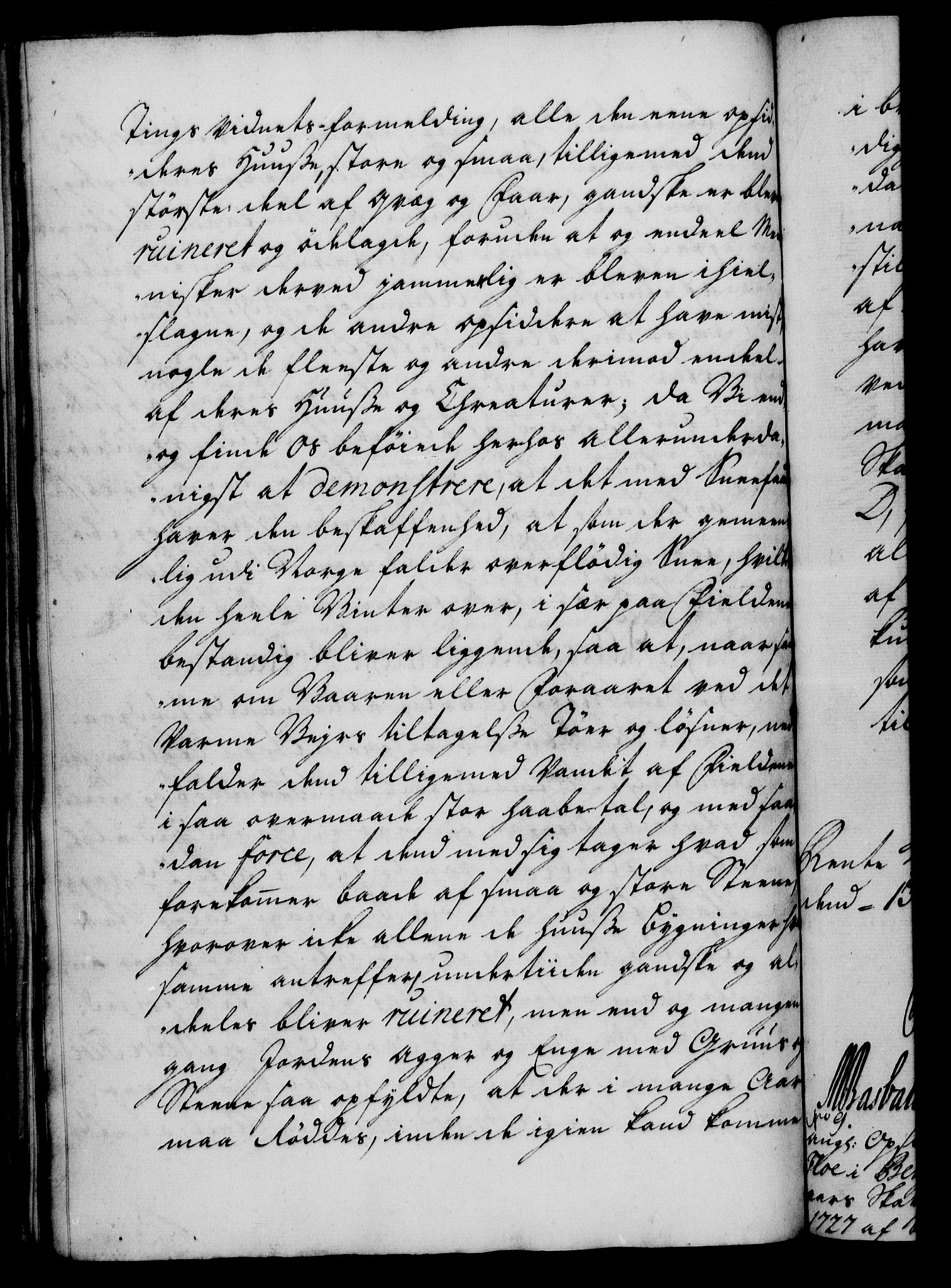 Rentekammeret, Kammerkanselliet, AV/RA-EA-3111/G/Gf/Gfa/L0017: Norsk relasjons- og resolusjonsprotokoll (merket RK 52.17), 1734, p. 571