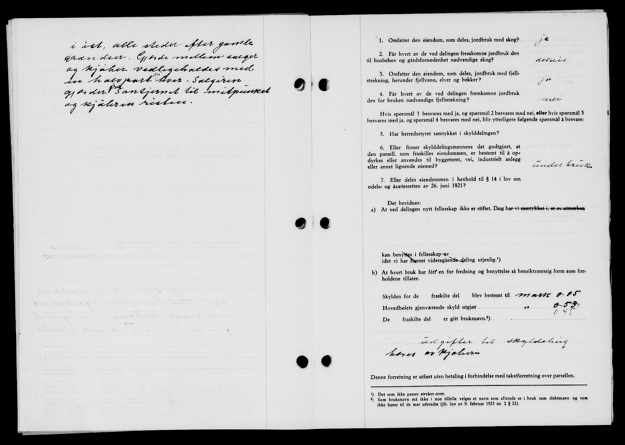 Flekkefjord sorenskriveri, AV/SAK-1221-0001/G/Gb/Gba/L0058: Mortgage book no. A-6, 1942-1944, Diary no: : 759/1942