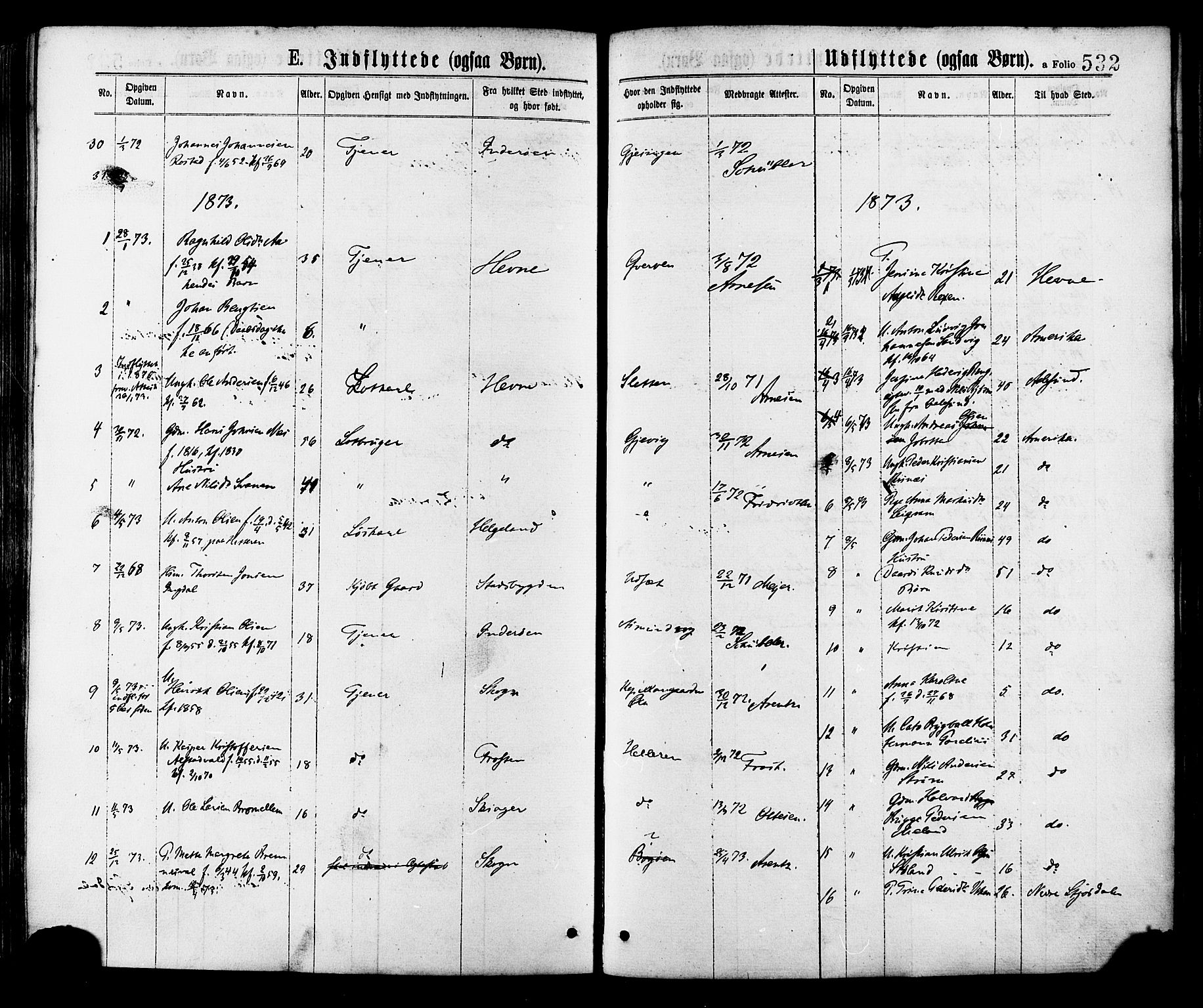 Ministerialprotokoller, klokkerbøker og fødselsregistre - Sør-Trøndelag, AV/SAT-A-1456/634/L0532: Parish register (official) no. 634A08, 1871-1881, p. 532