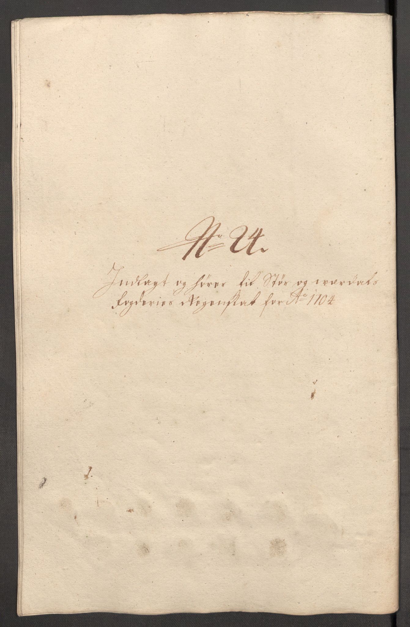 Rentekammeret inntil 1814, Reviderte regnskaper, Fogderegnskap, AV/RA-EA-4092/R62/L4195: Fogderegnskap Stjørdal og Verdal, 1704, p. 234