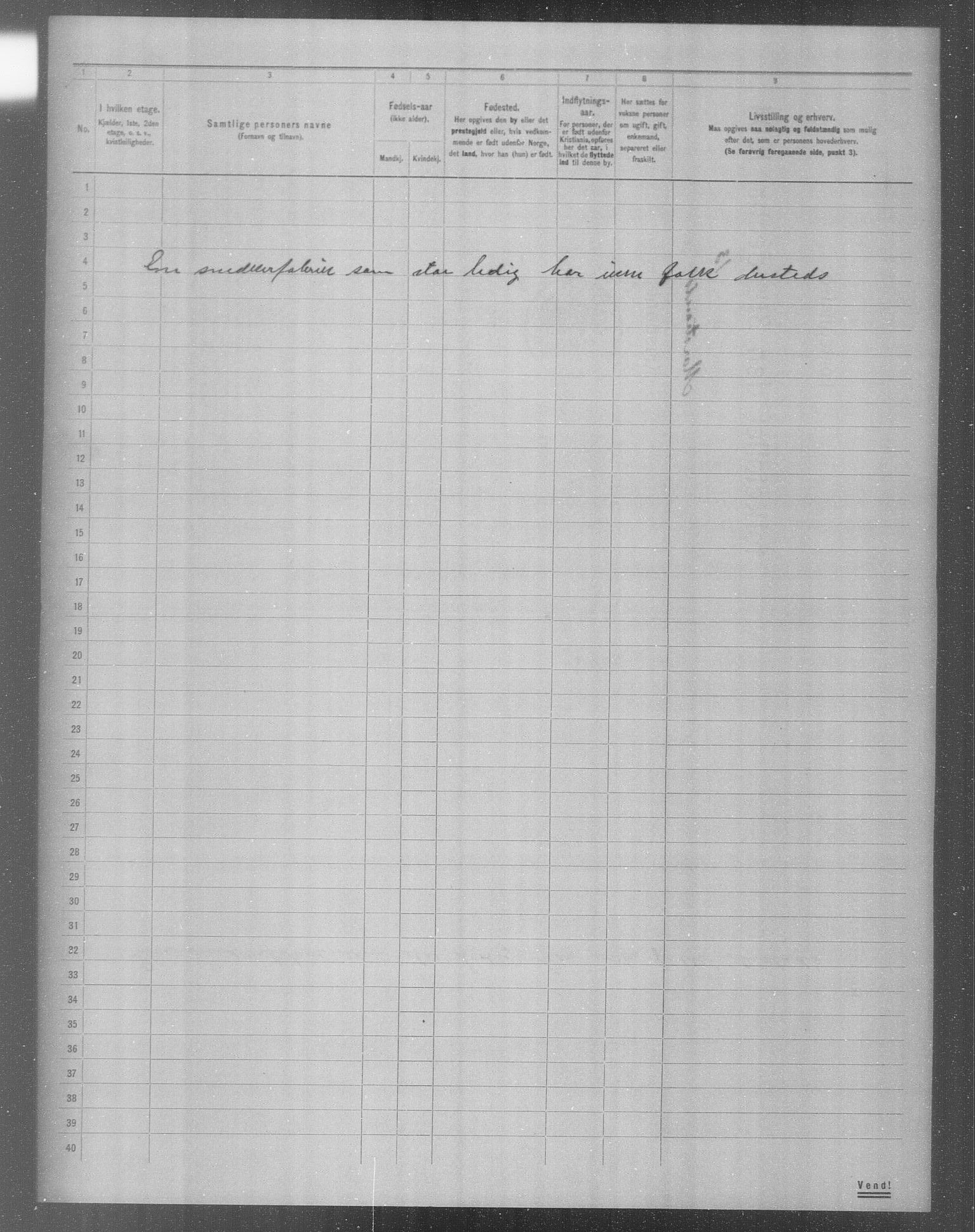 OBA, Municipal Census 1904 for Kristiania, 1904, p. 12446