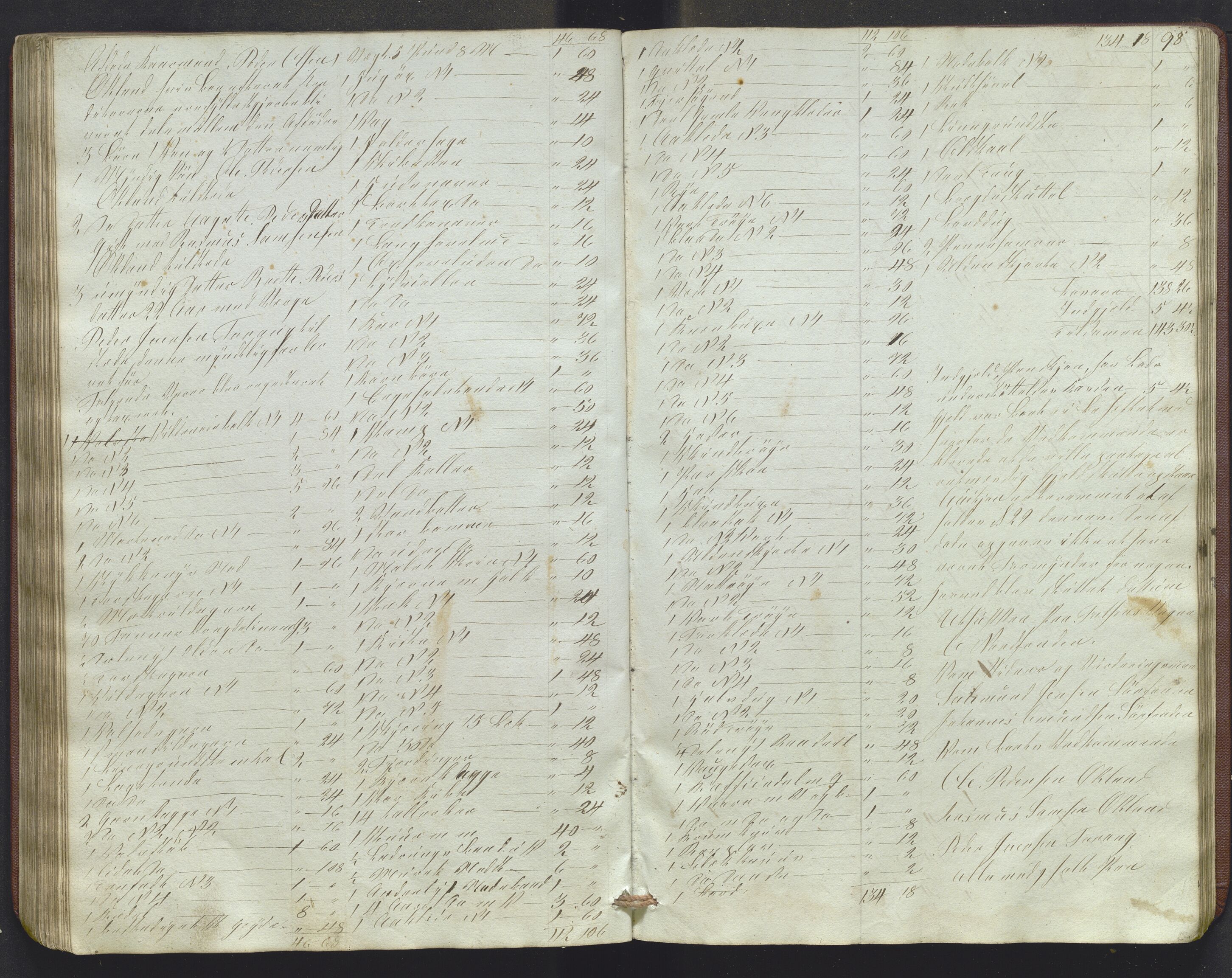 Lensmannen i Sund og Austevoll, AV/SAB-A-35201/0006/L0009: Registreringsprotokoll, 1848-1863, p. 97b-98a