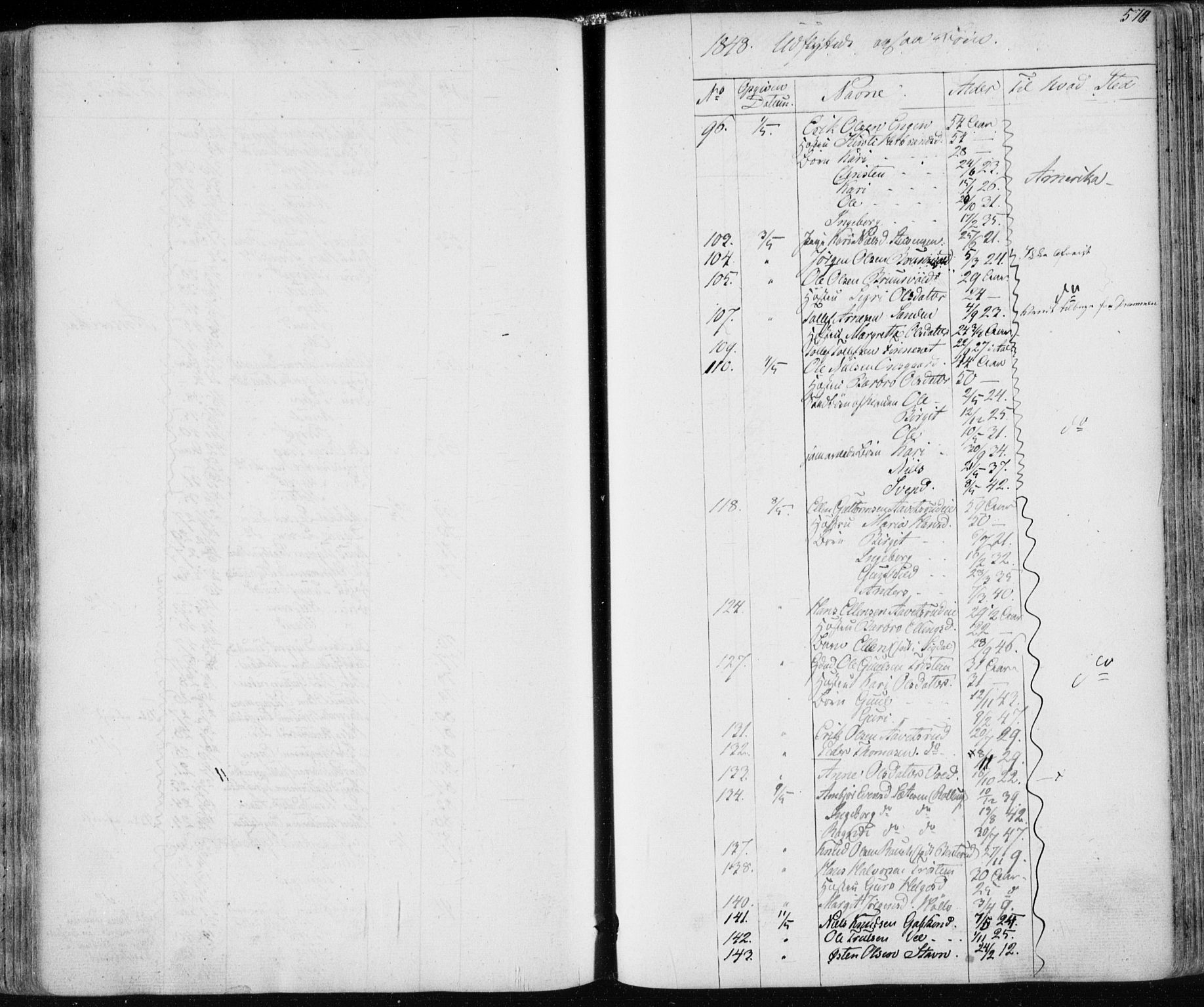 Nes kirkebøker, AV/SAKO-A-236/F/Fa/L0009: Parish register (official) no. 9, 1834-1863, p. 574