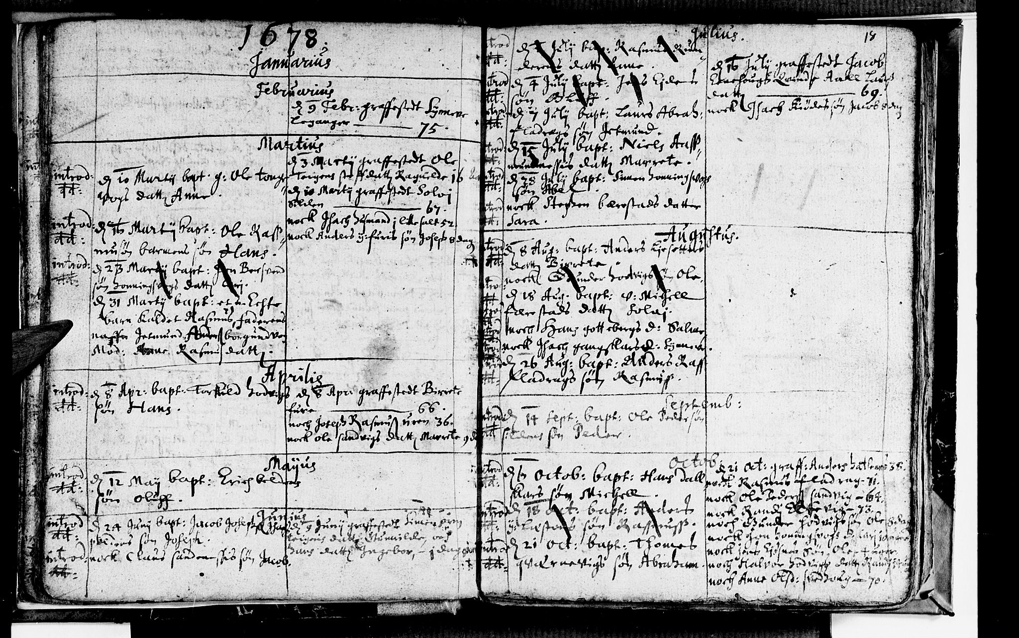 Selje sokneprestembete, AV/SAB-A-99938/H/Ha/Haa/Haaa: Parish register (official) no. A 1, 1668-1696, p. 18