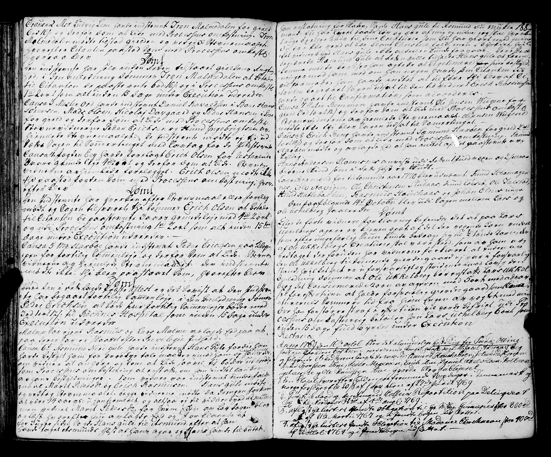 Romsdal sorenskriveri, SAT/A-4149/1/1/1A/L0015: Tingbok, 1765-1775, p. 187b-188a