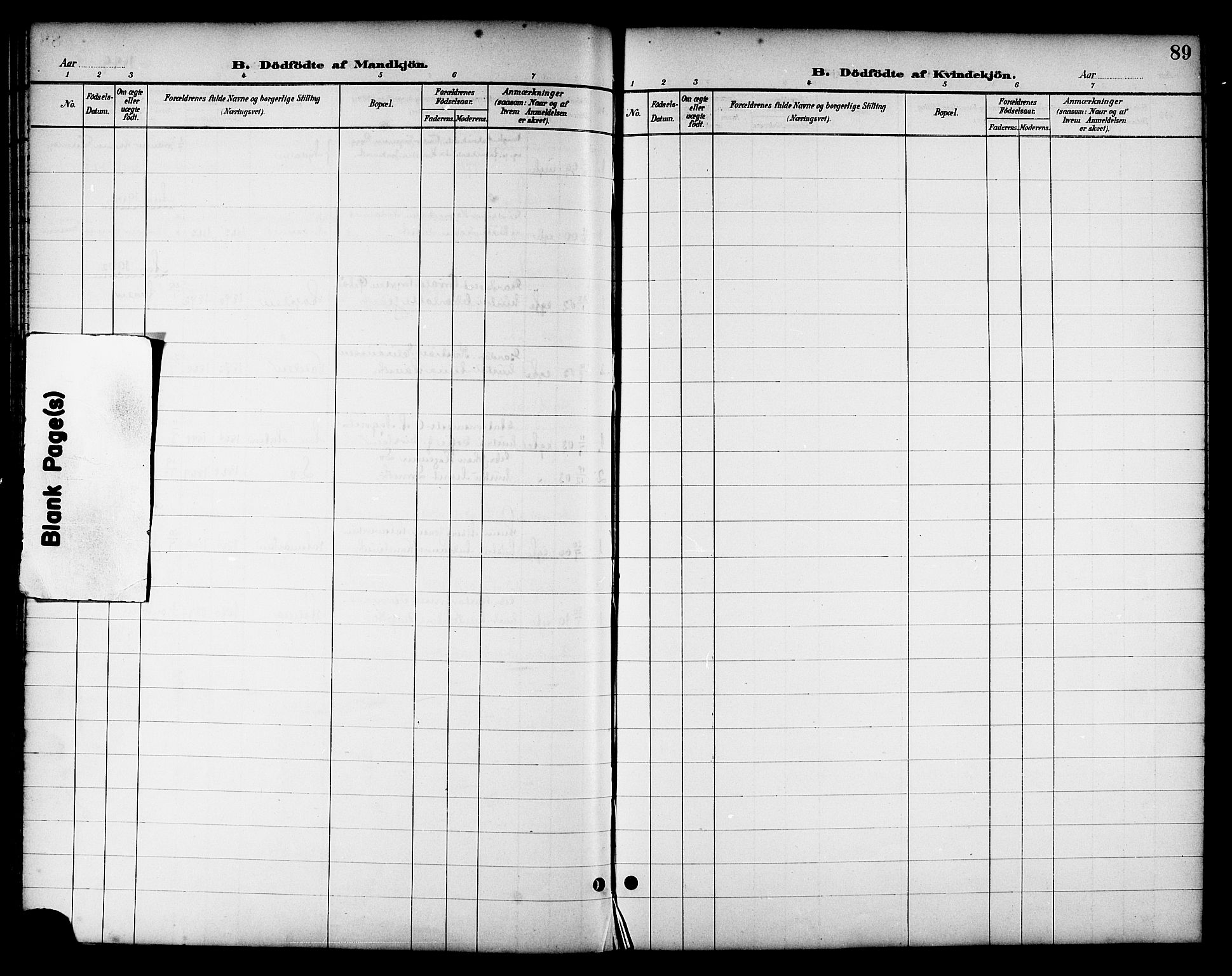 Ministerialprotokoller, klokkerbøker og fødselsregistre - Nord-Trøndelag, SAT/A-1458/714/L0135: Parish register (copy) no. 714C04, 1899-1918, p. 89