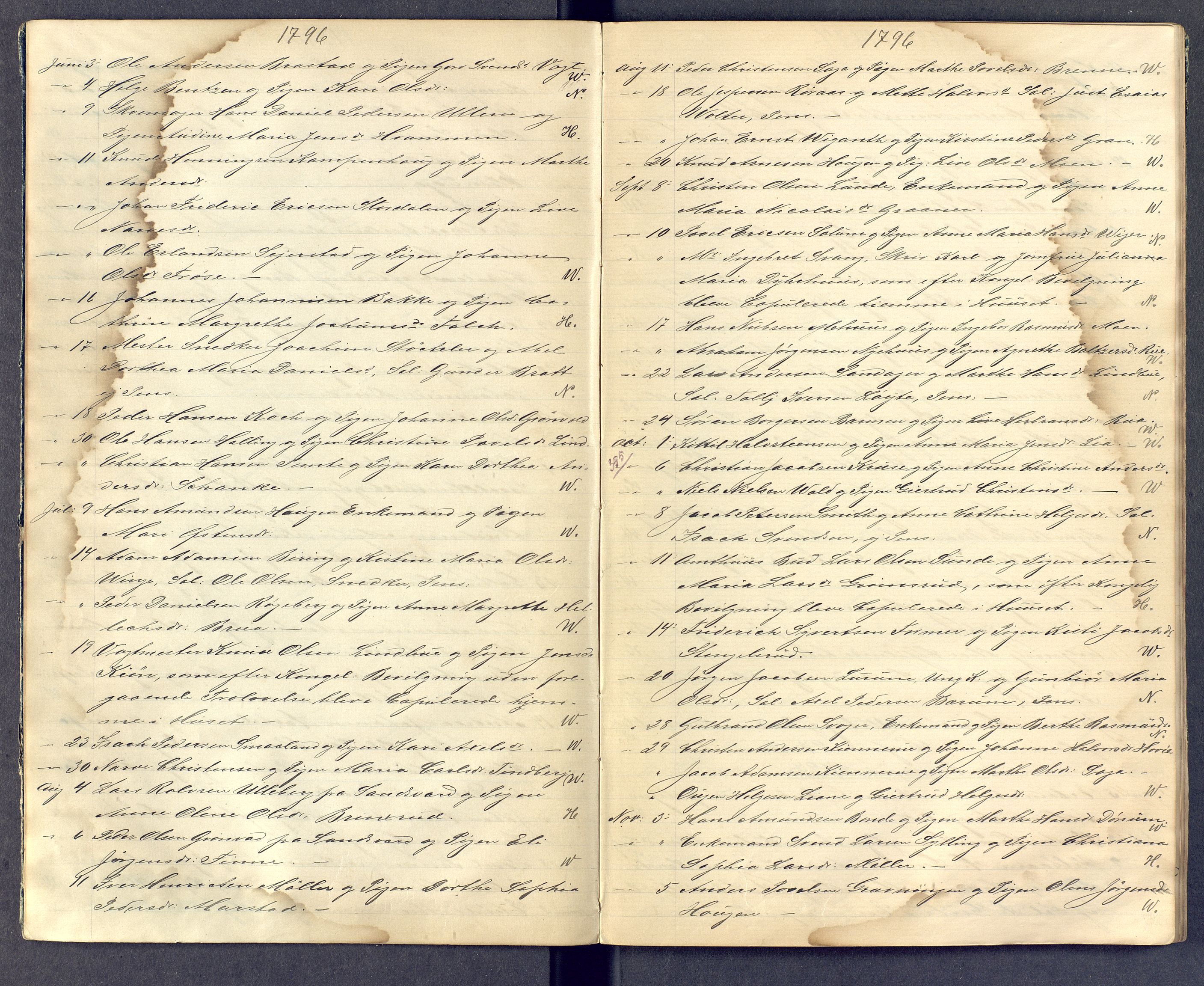Kongsberg kirkebøker, SAKO/A-22/G/Ga/L0000c: Parish register (copy) no. 0c, 1795-1816