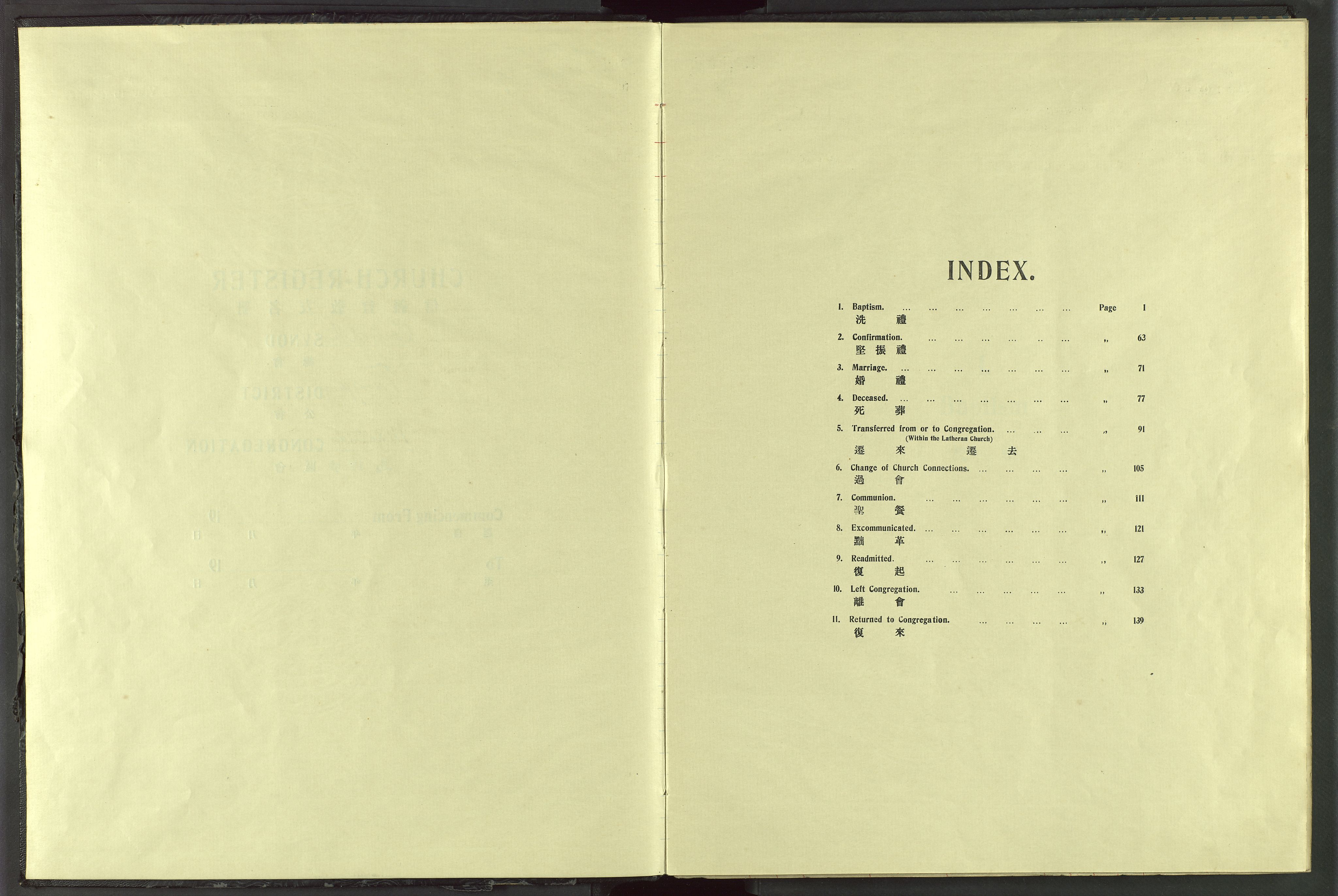 Det Norske Misjonsselskap - utland - Kina (Hunan), VID/MA-A-1065/Dm/L0072: Parish register (official) no. 110, 1911-1948