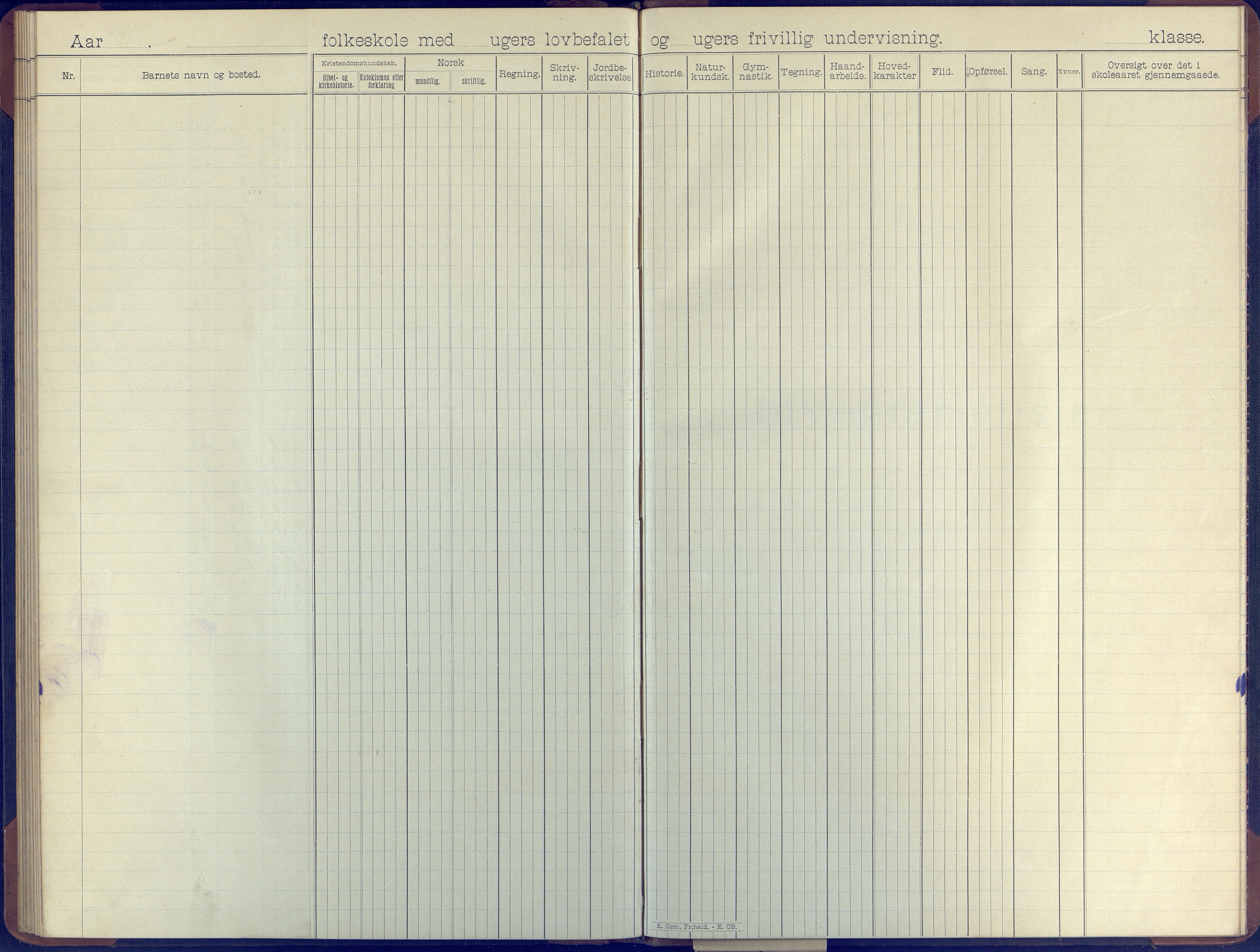 Hisøy kommune frem til 1991, AAKS/KA0922-PK/31/L0008: Skoleprotokoll, 1903-1905