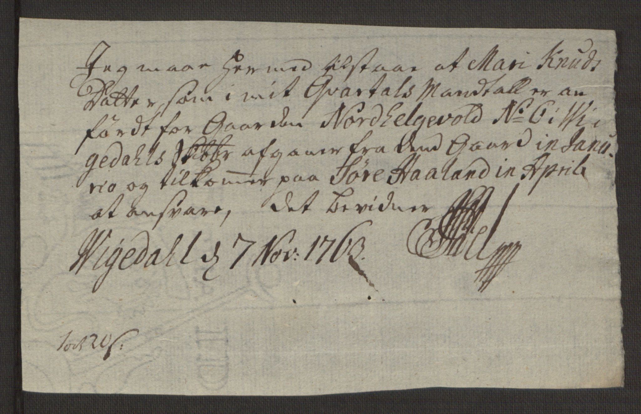 Rentekammeret inntil 1814, Reviderte regnskaper, Hovedkasseregnskaper, AV/RA-EA-4065/Rf/L0072b: Ekstraskatteregnskap, 1762, p. 210