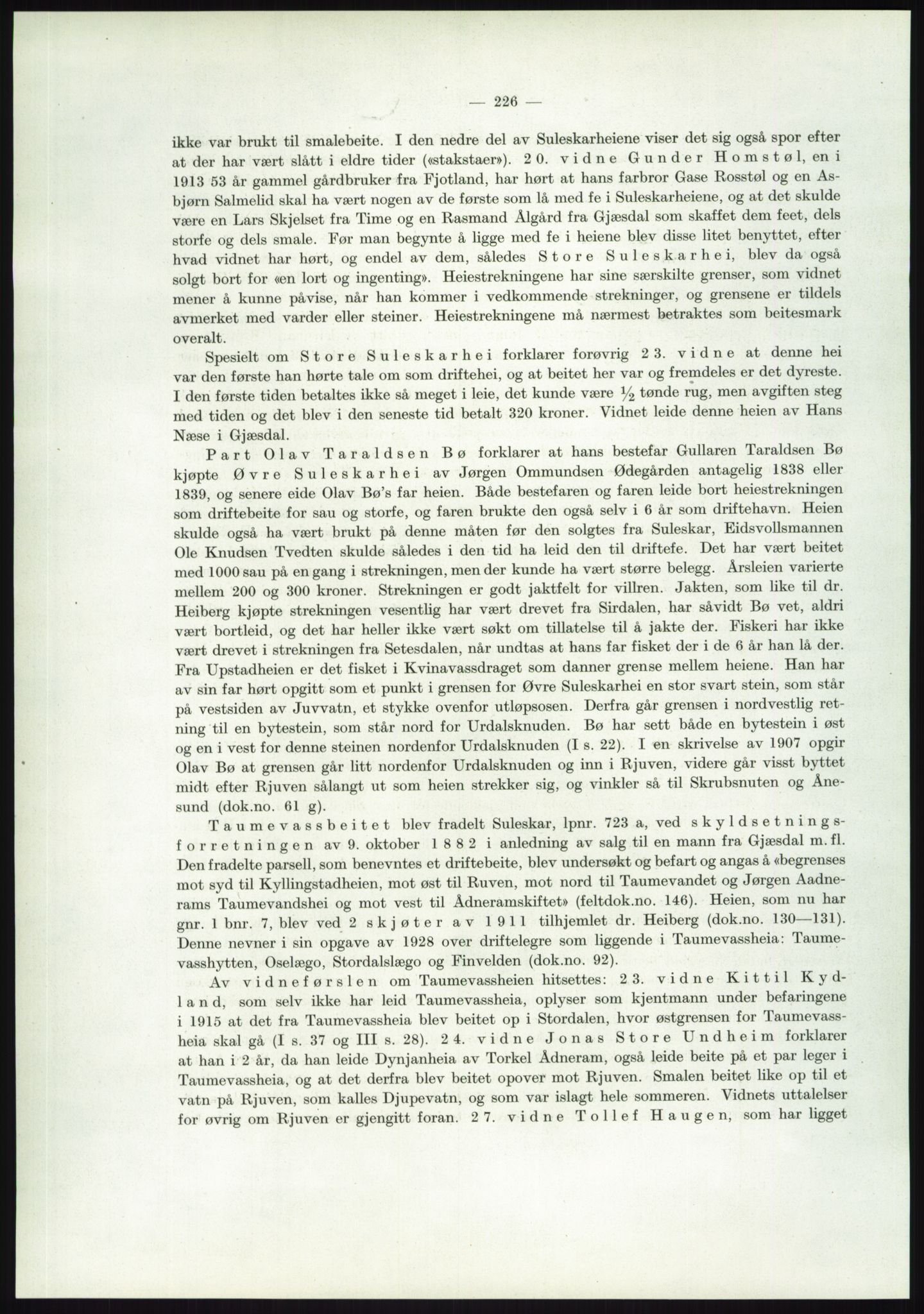 Høyfjellskommisjonen, AV/RA-S-1546/X/Xa/L0001: Nr. 1-33, 1909-1953, p. 1561