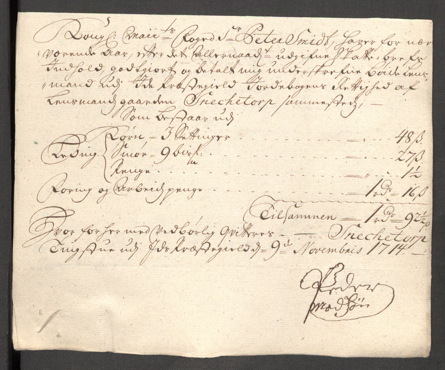 Rentekammeret inntil 1814, Reviderte regnskaper, Fogderegnskap, AV/RA-EA-4092/R01/L0022: Fogderegnskap Idd og Marker, 1713-1714, p. 502