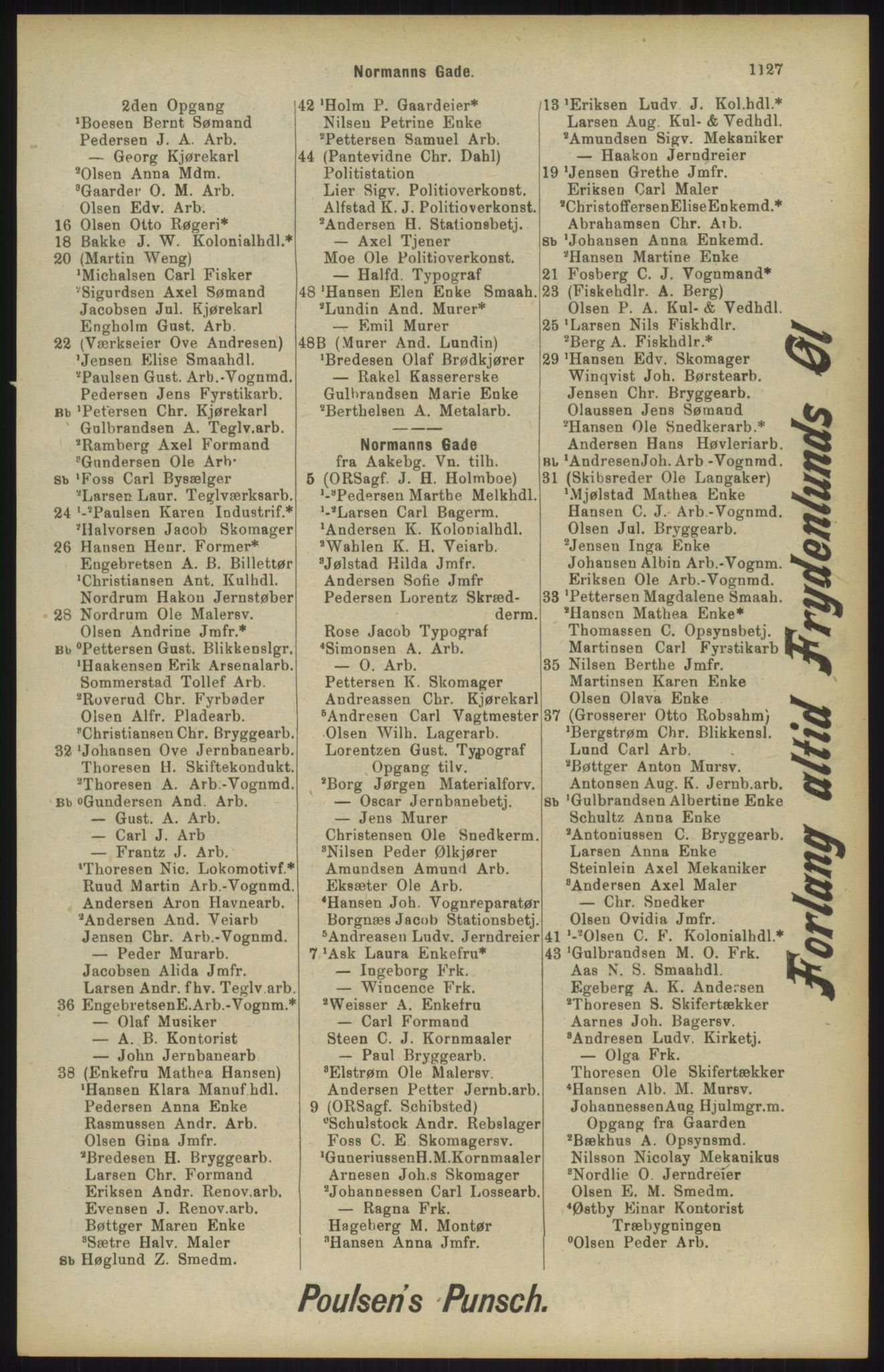 Kristiania/Oslo adressebok, PUBL/-, 1904, p. 1127