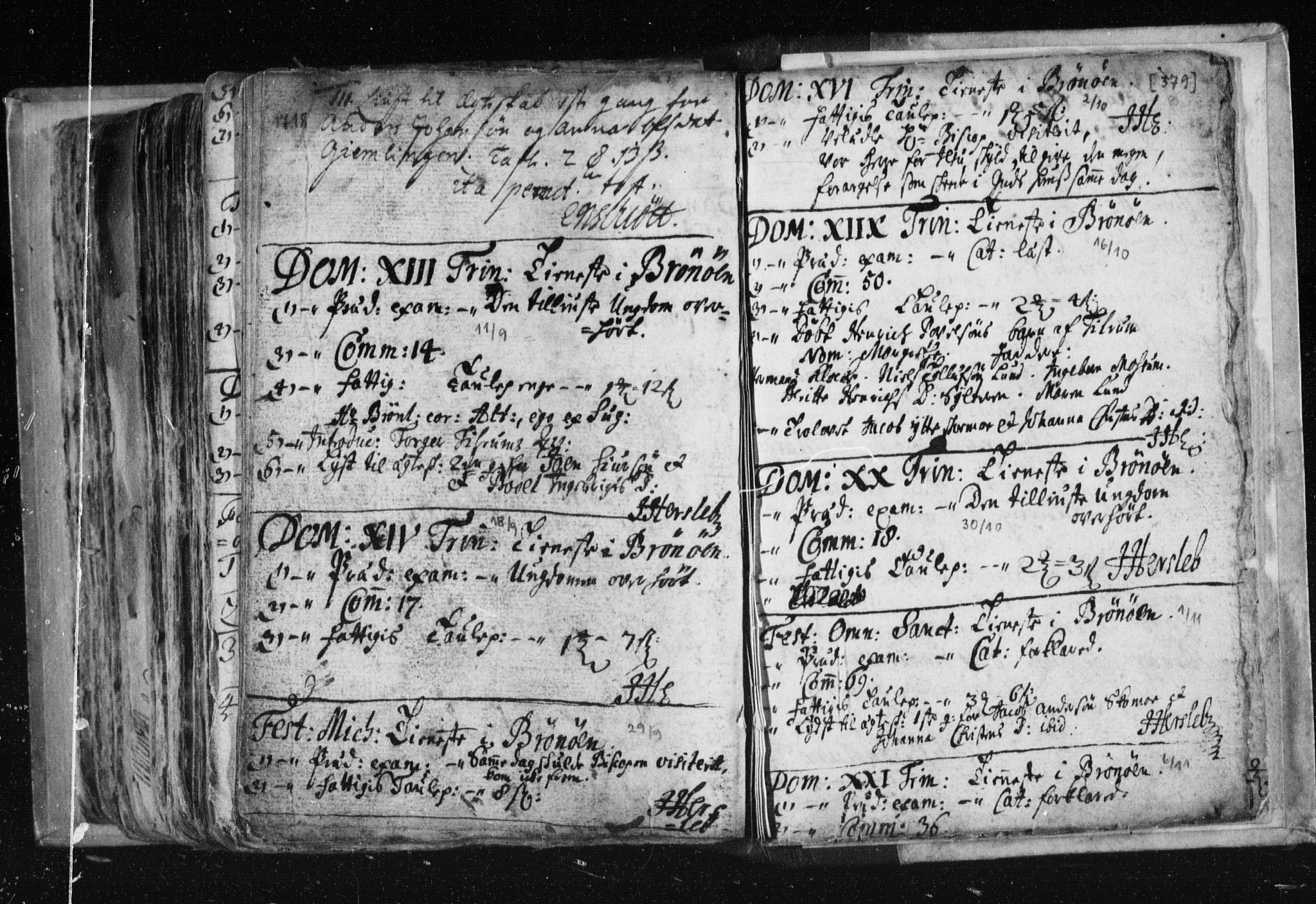 Ministerialprotokoller, klokkerbøker og fødselsregistre - Nordland, AV/SAT-A-1459/813/L0192: Parish register (official) no. 813A02, 1677-1718, p. 379