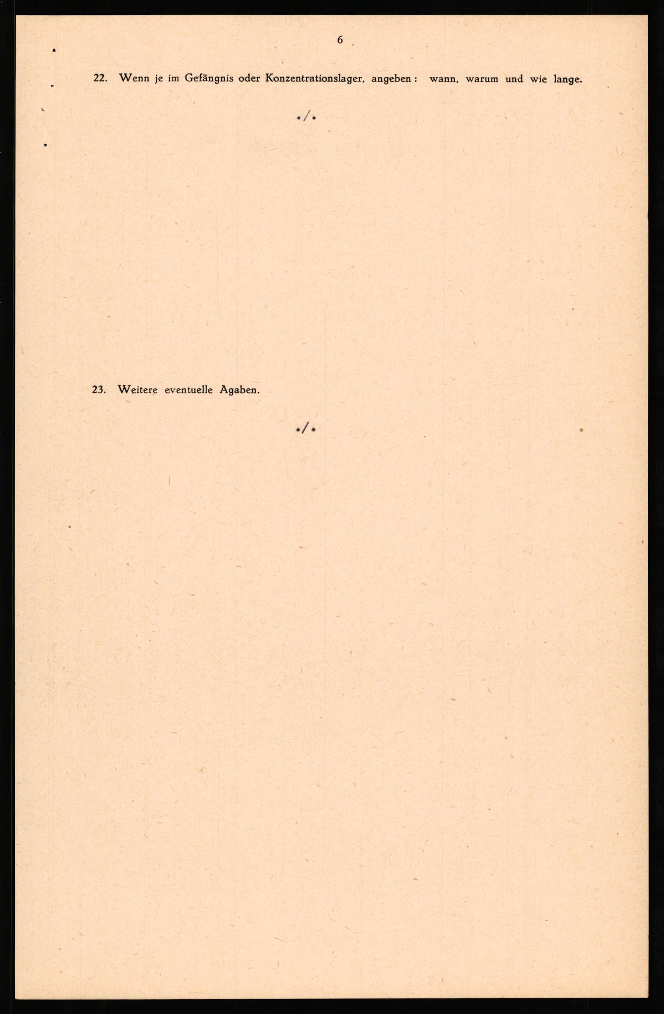 Forsvaret, Forsvarets overkommando II, AV/RA-RAFA-3915/D/Db/L0037: CI Questionaires. Tyske okkupasjonsstyrker i Norge. Tyskere., 1945-1946, p. 358