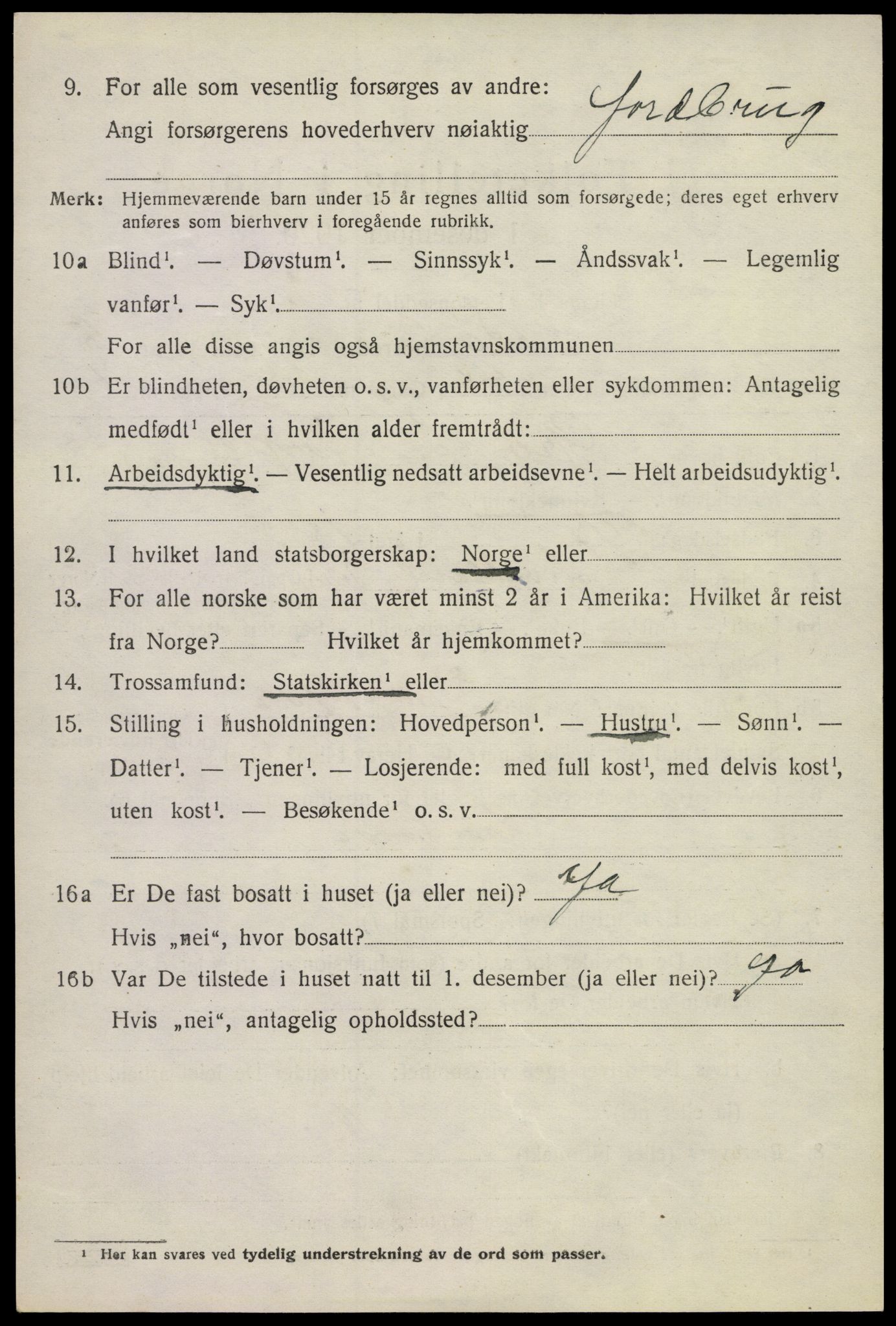 SAKO, 1920 census for Bø (Telemark), 1920, p. 4201