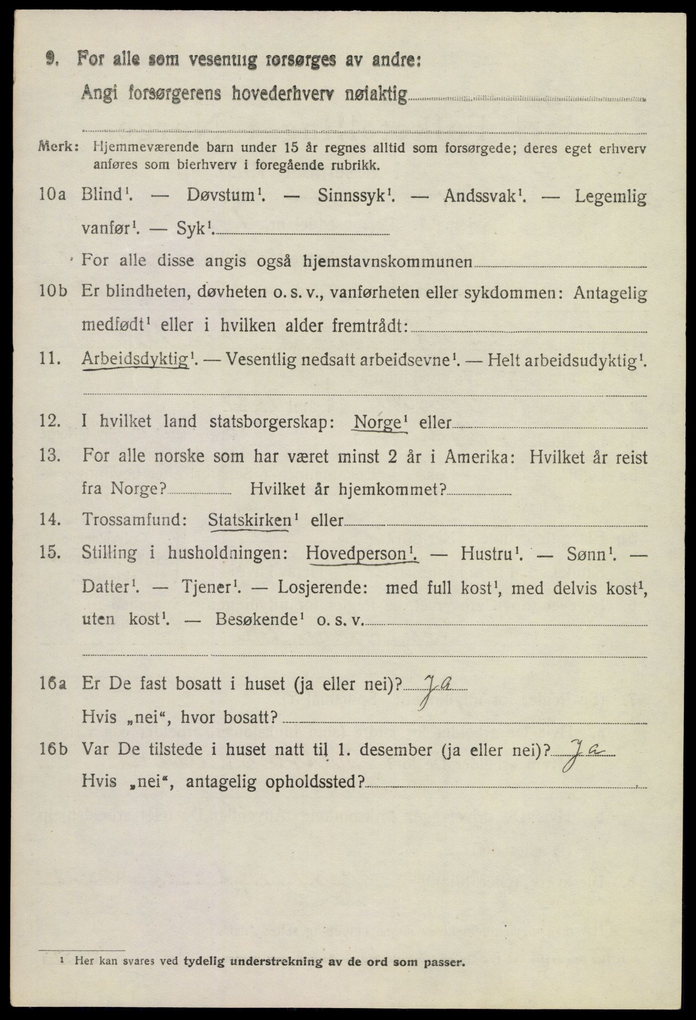 SAKO, 1920 census for Modum, 1920, p. 20926