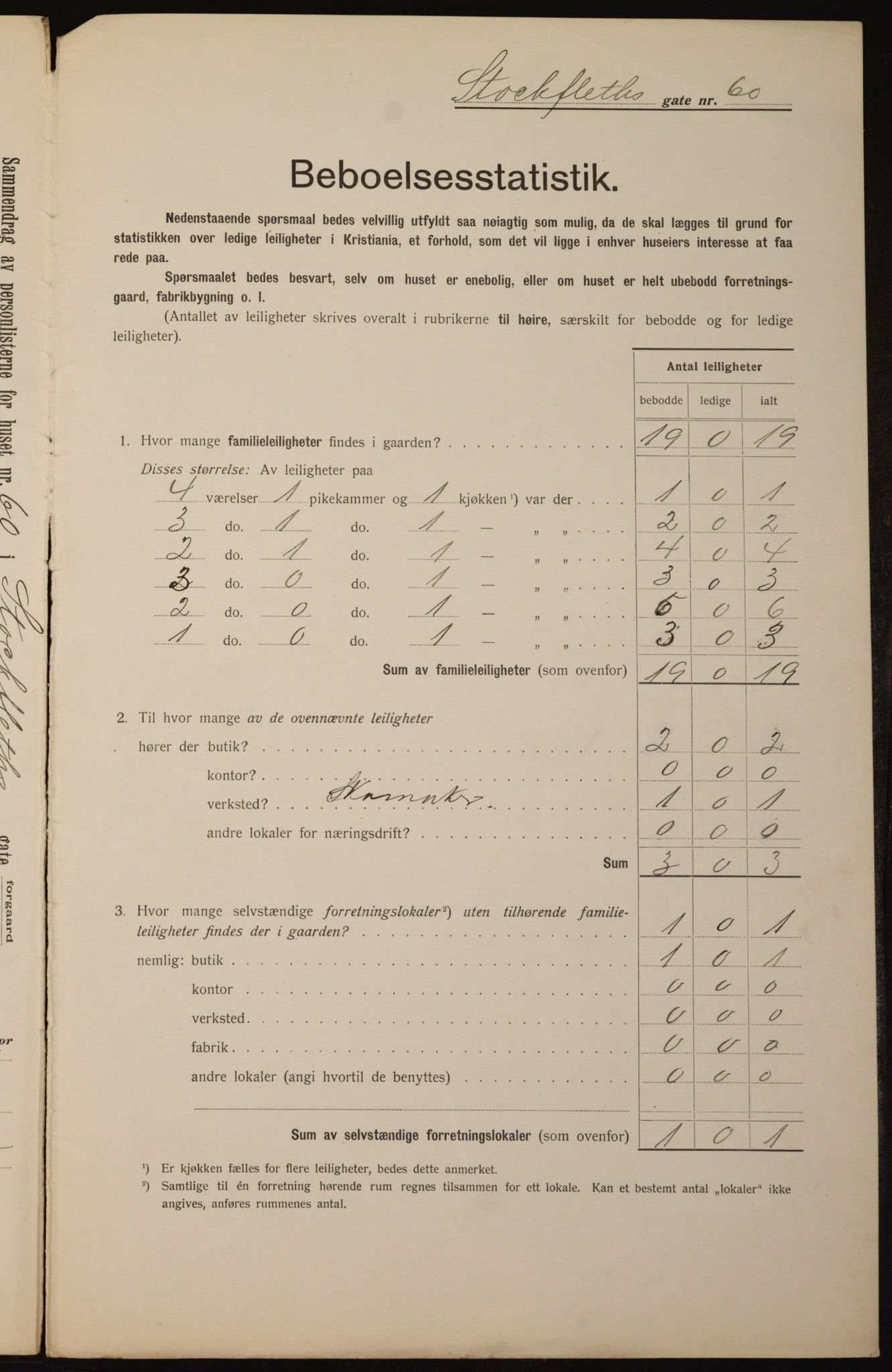 OBA, Municipal Census 1912 for Kristiania, 1912, p. 102374