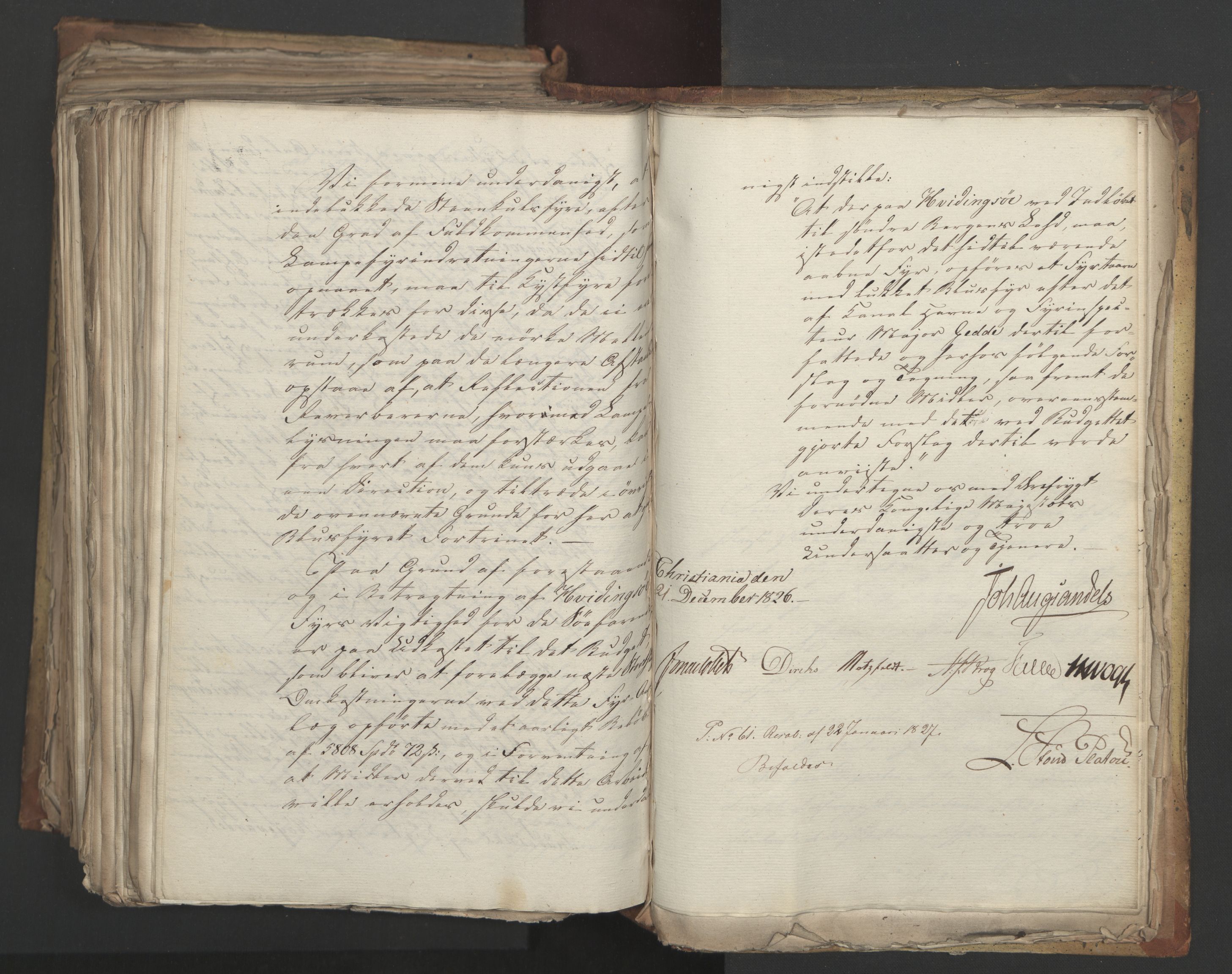 Statsrådsavdelingen i Stockholm, AV/RA-S-1003/D/Da/L0049: Regjeringsinnstillinger nr. 3860-4086, 1826, p. 534