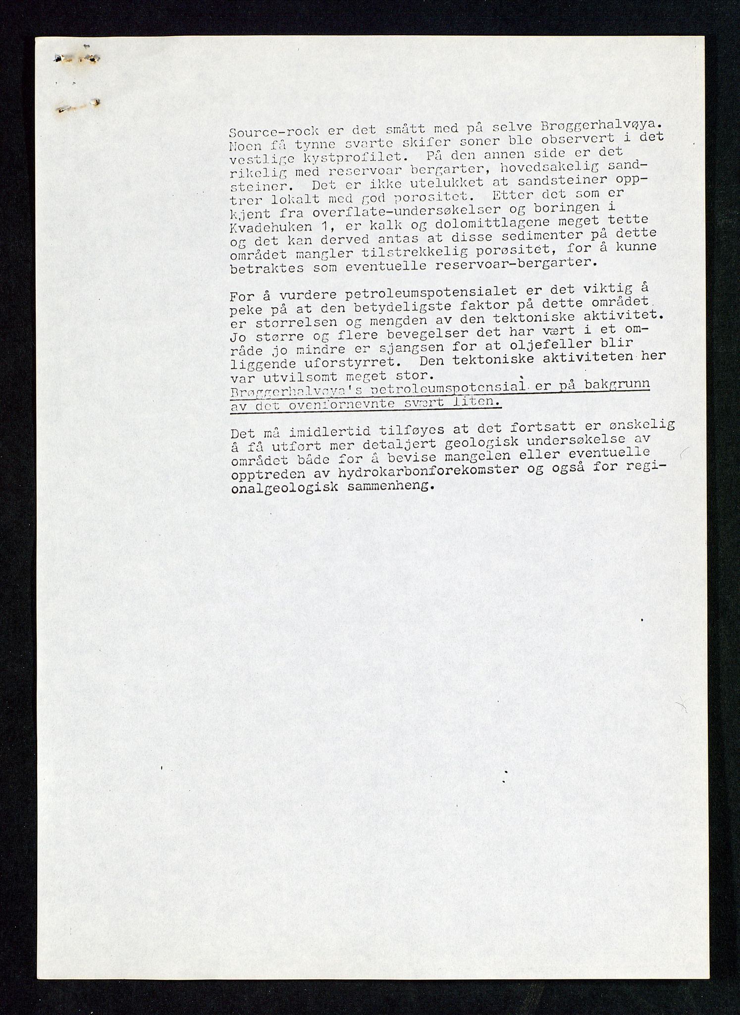 Industridepartementet, Oljekontoret, AV/SAST-A-101348/Da/L0001:  Arkivnøkkel 701 - 707 Miljøvern, forurensning, 1965-1972, p. 173