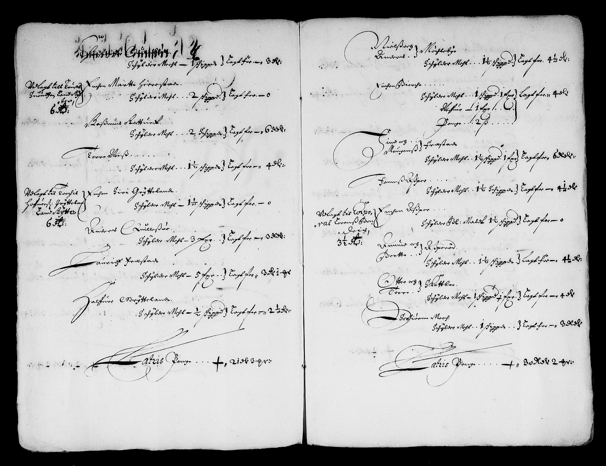 Rentekammeret inntil 1814, Reviderte regnskaper, Stiftamtstueregnskaper, Landkommissariatet på Akershus og Akershus stiftamt, AV/RA-EA-5869/R/Ra/L0023: Landkommissariatet på Akershus, 1664