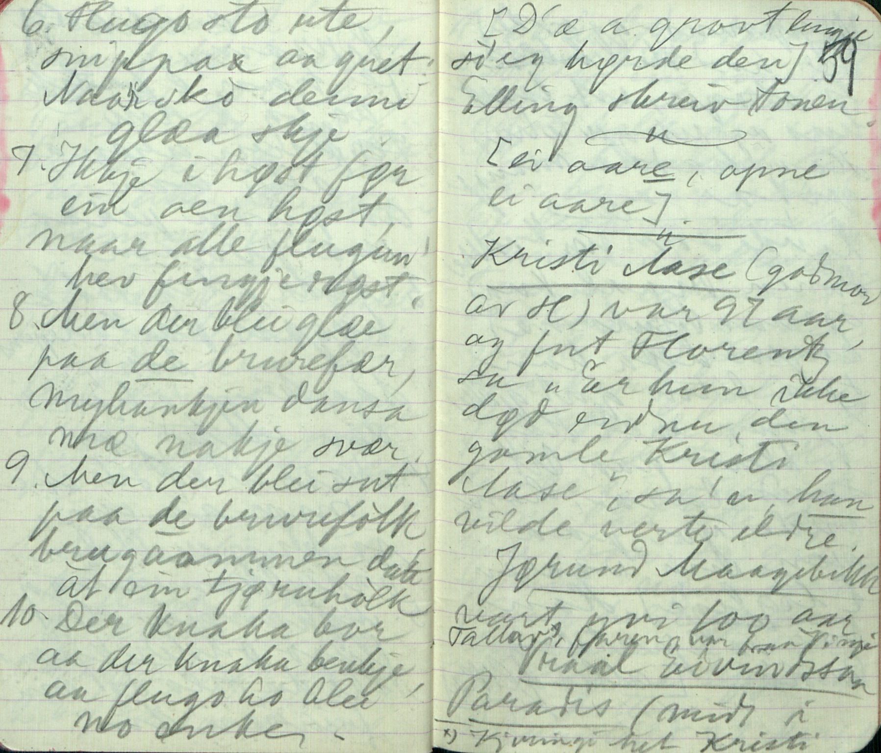 Rikard Berge, TEMU/TGM-A-1003/F/L0008/0015: 300-340 / 314 Oppskrifter frå Vraadal. R. Berge, 1914, p. 58-59