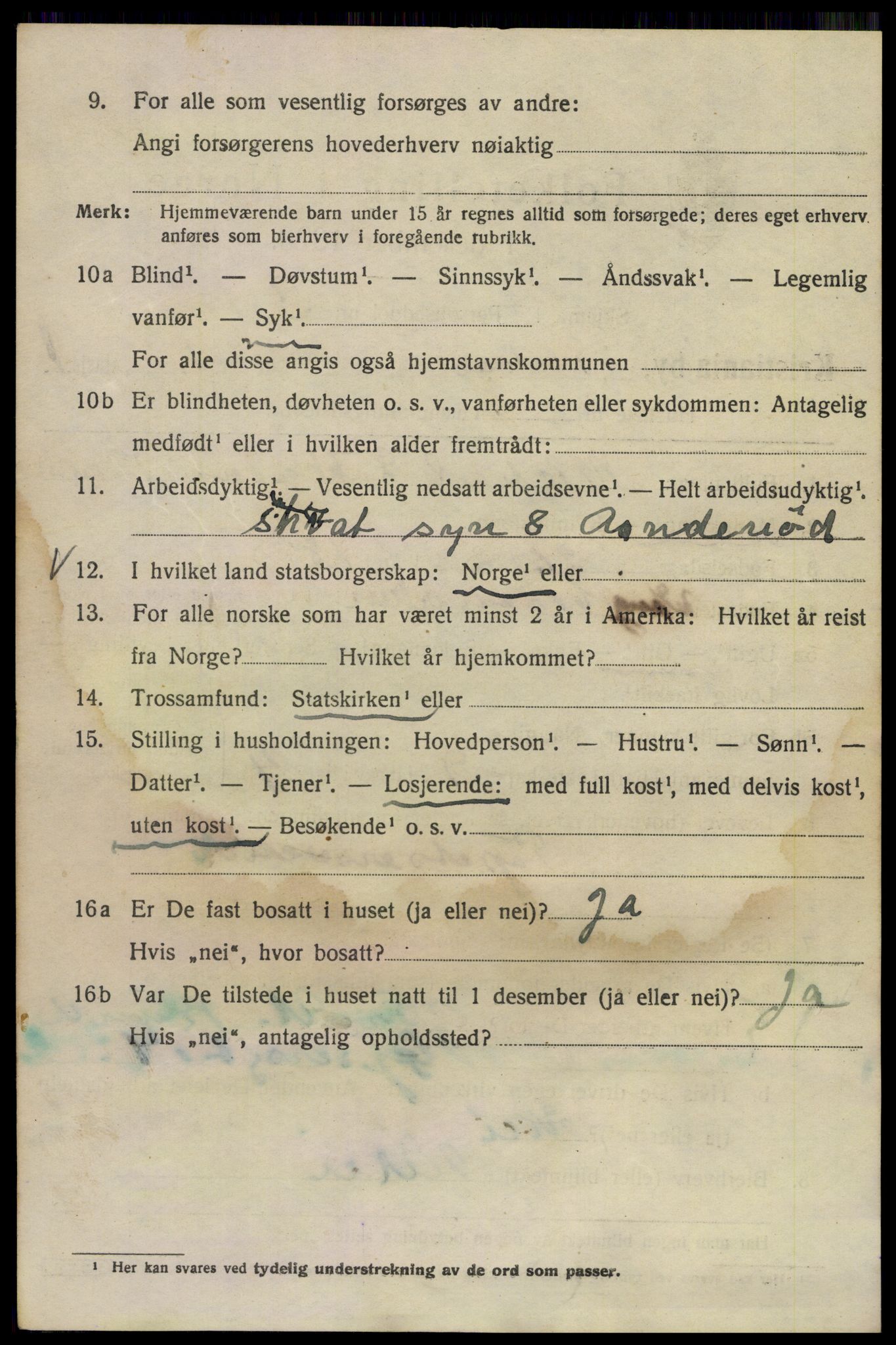 SAO, 1920 census for Kristiania, 1920, p. 453216