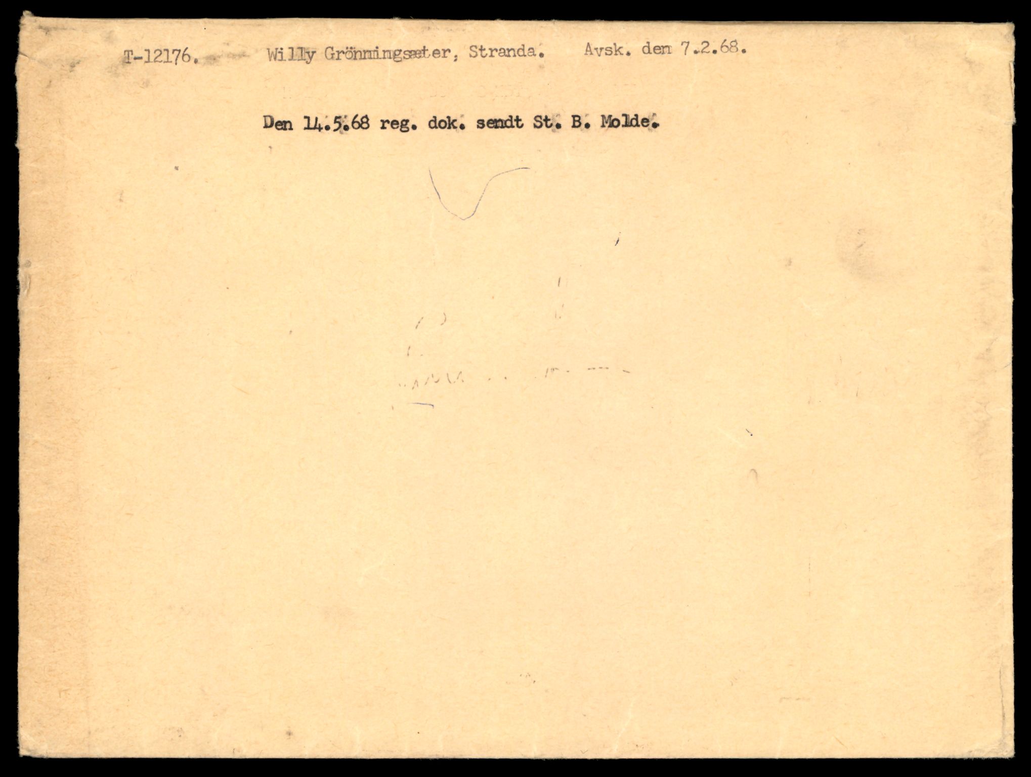 Møre og Romsdal vegkontor - Ålesund trafikkstasjon, AV/SAT-A-4099/F/Fe/L0033: Registreringskort for kjøretøy T 12151 - T 12474, 1927-1998, p. 583