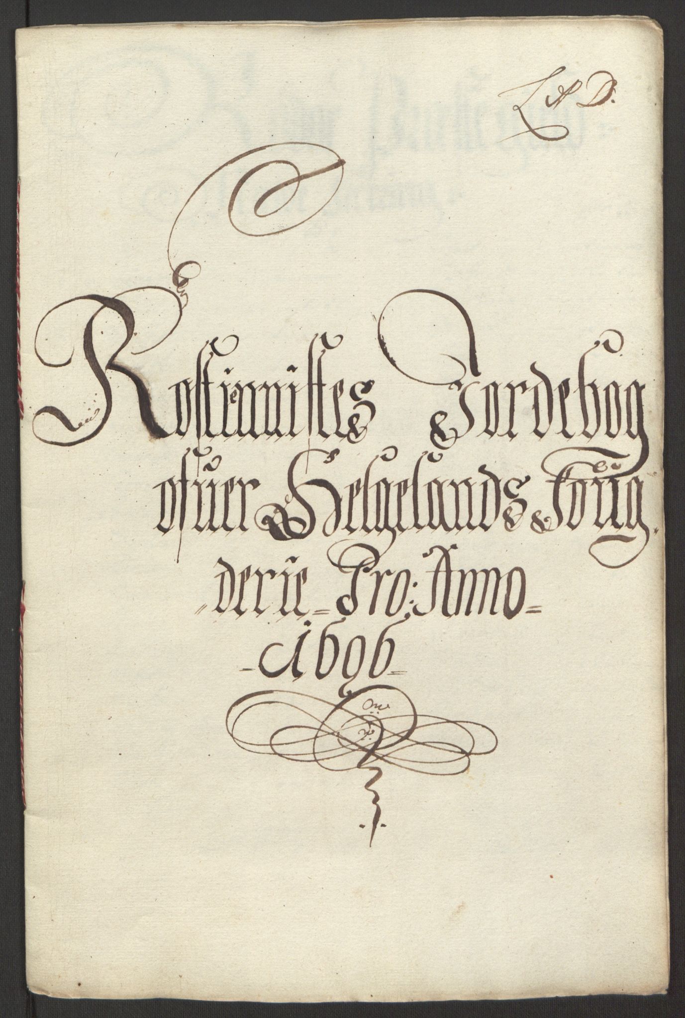 Rentekammeret inntil 1814, Reviderte regnskaper, Fogderegnskap, RA/EA-4092/R65/L4505: Fogderegnskap Helgeland, 1693-1696, p. 491