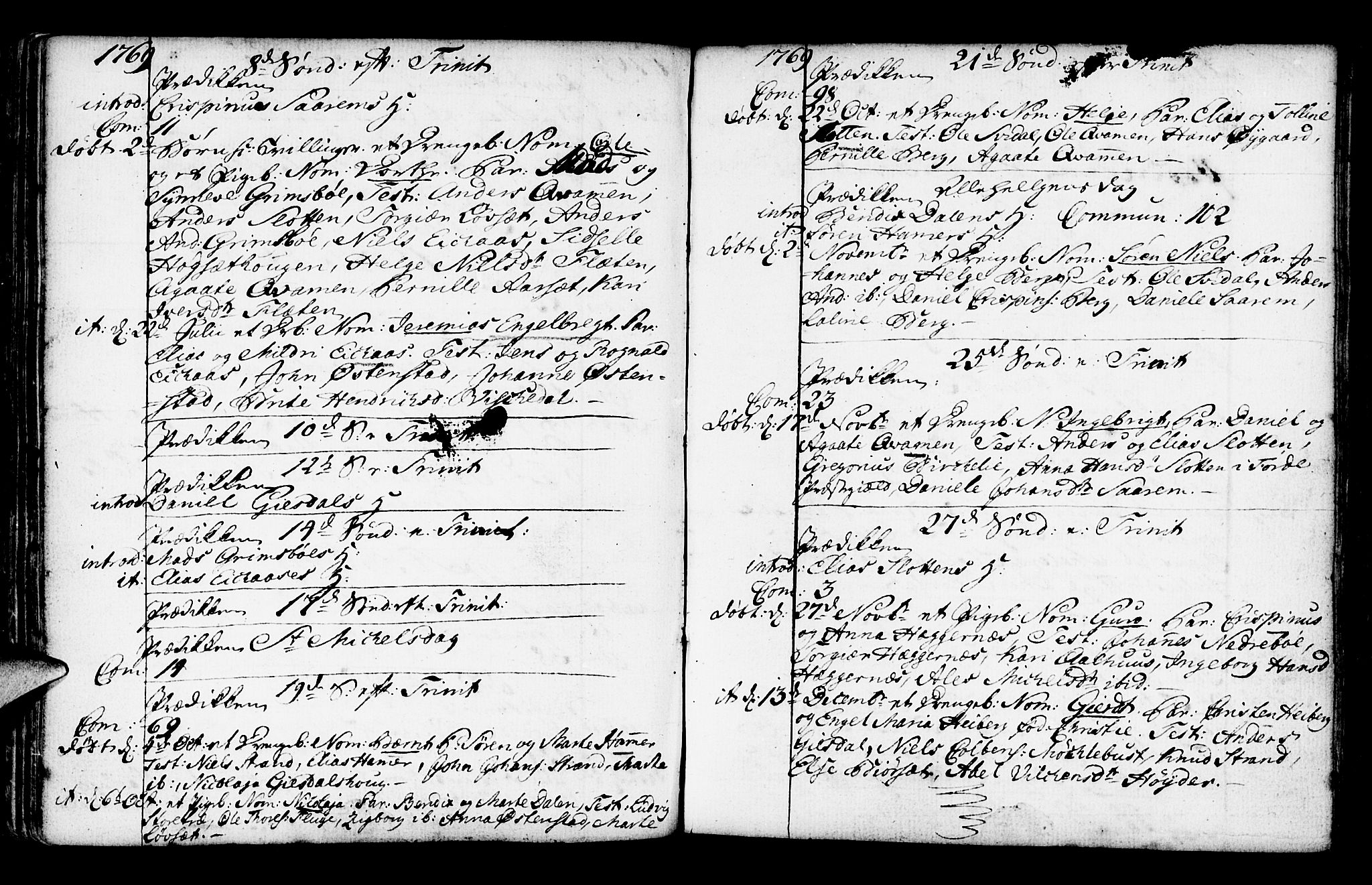 Jølster sokneprestembete, SAB/A-80701/H/Haa/Haaa/L0003: Parish register (official) no. A 3, 1748-1789, p. 125