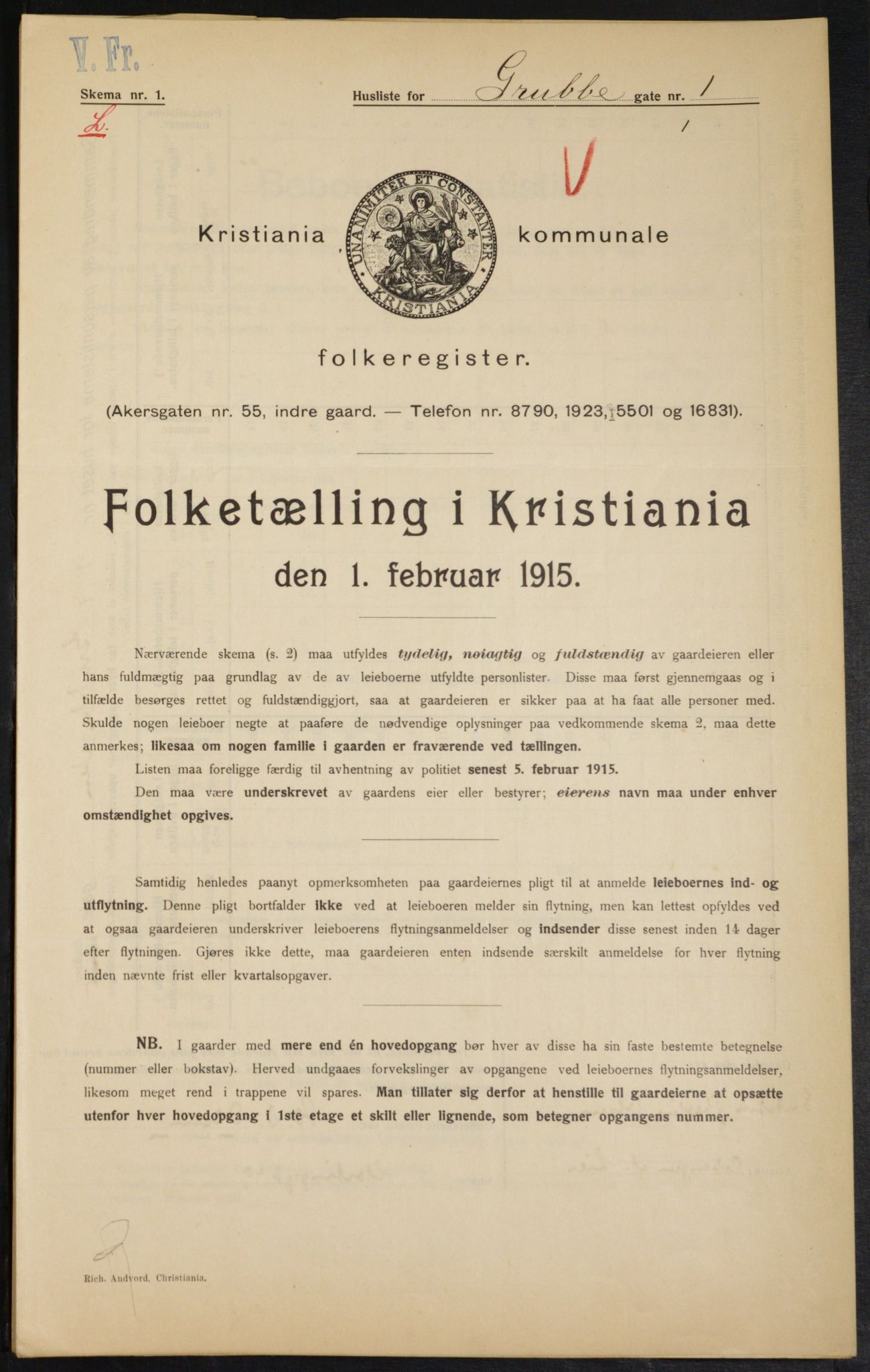 OBA, Municipal Census 1915 for Kristiania, 1915, p. 29795