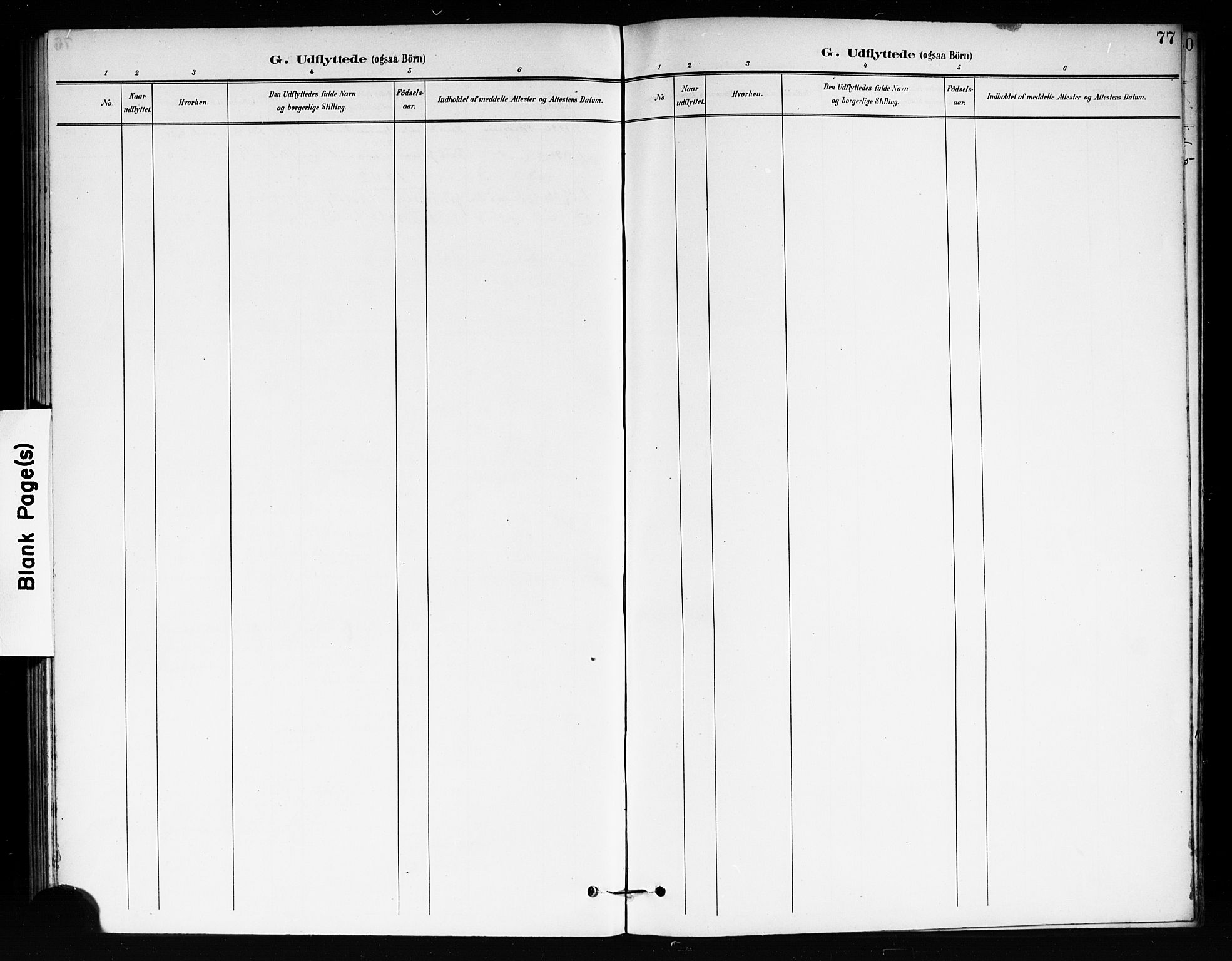 Fet prestekontor Kirkebøker, AV/SAO-A-10370a/F/Fb/L0002: Parish register (official) no. II 2, 1892-1904, p. 77