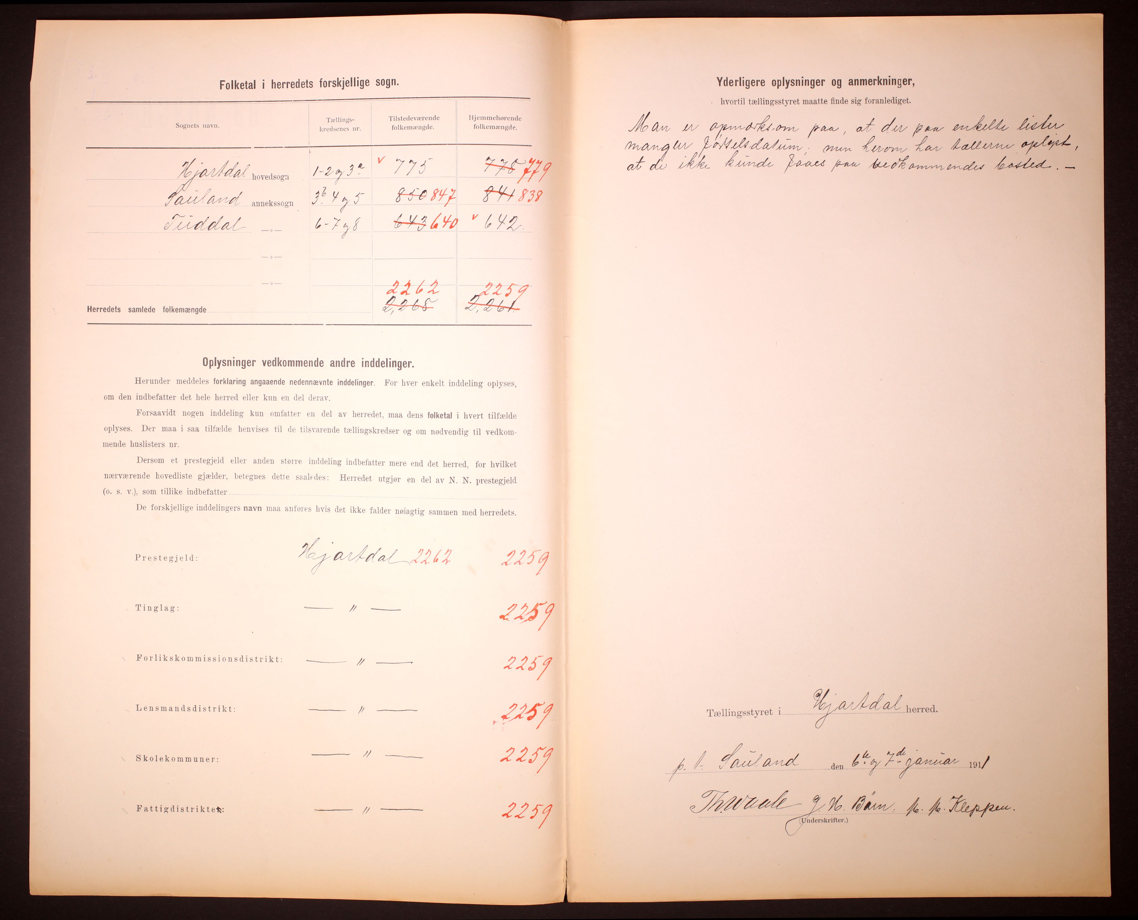 RA, 1910 census for Hjartdal, 1910, p. 3