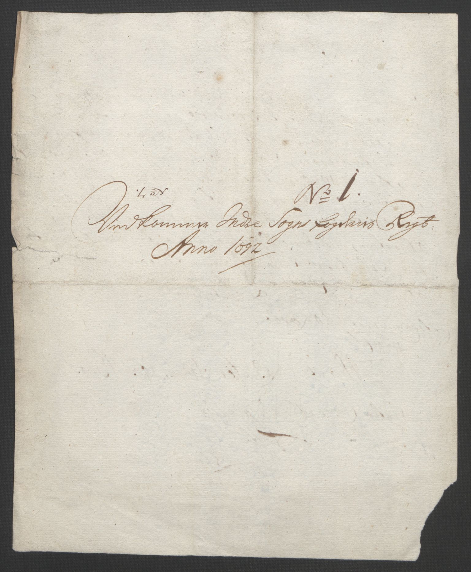 Rentekammeret inntil 1814, Reviderte regnskaper, Fogderegnskap, RA/EA-4092/R52/L3306: Fogderegnskap Sogn, 1691-1692, p. 242
