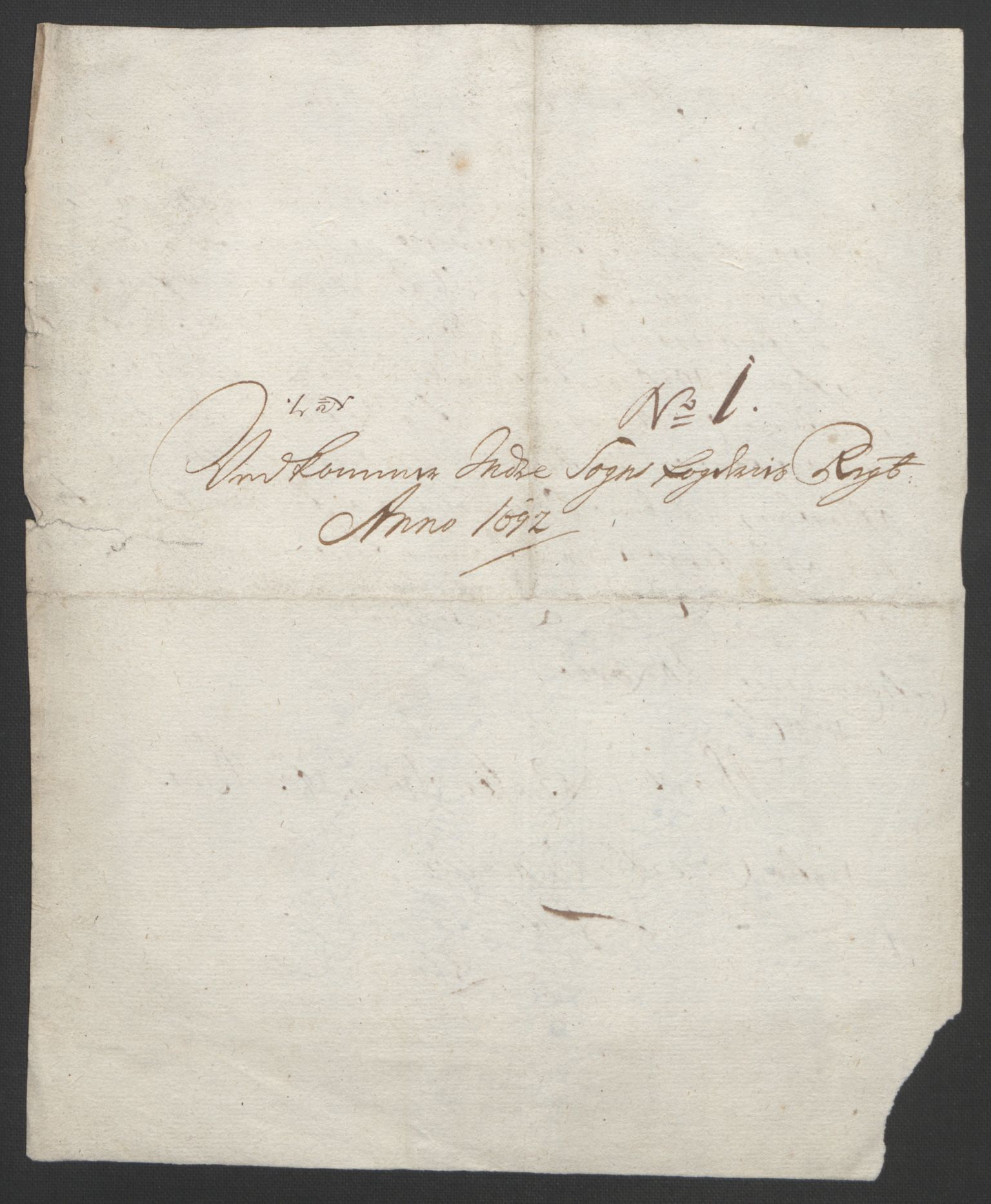 Rentekammeret inntil 1814, Reviderte regnskaper, Fogderegnskap, AV/RA-EA-4092/R52/L3306: Fogderegnskap Sogn, 1691-1692, p. 242