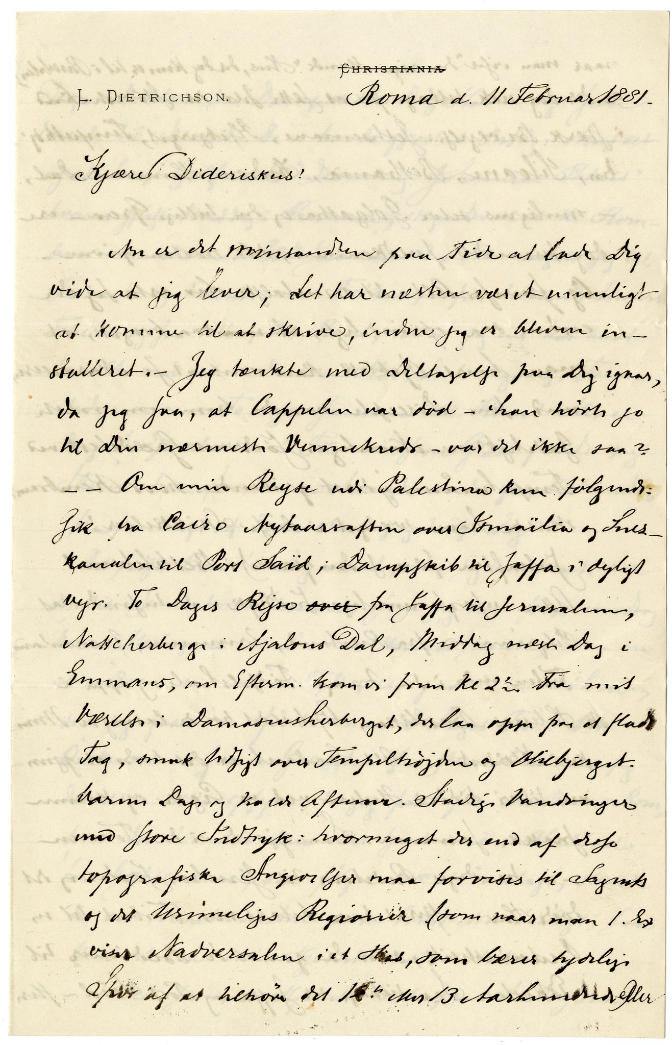 Diderik Maria Aalls brevsamling, NF/Ark-1023/F/L0003: D.M. Aalls brevsamling. D - G, 1797-1889, p. 55