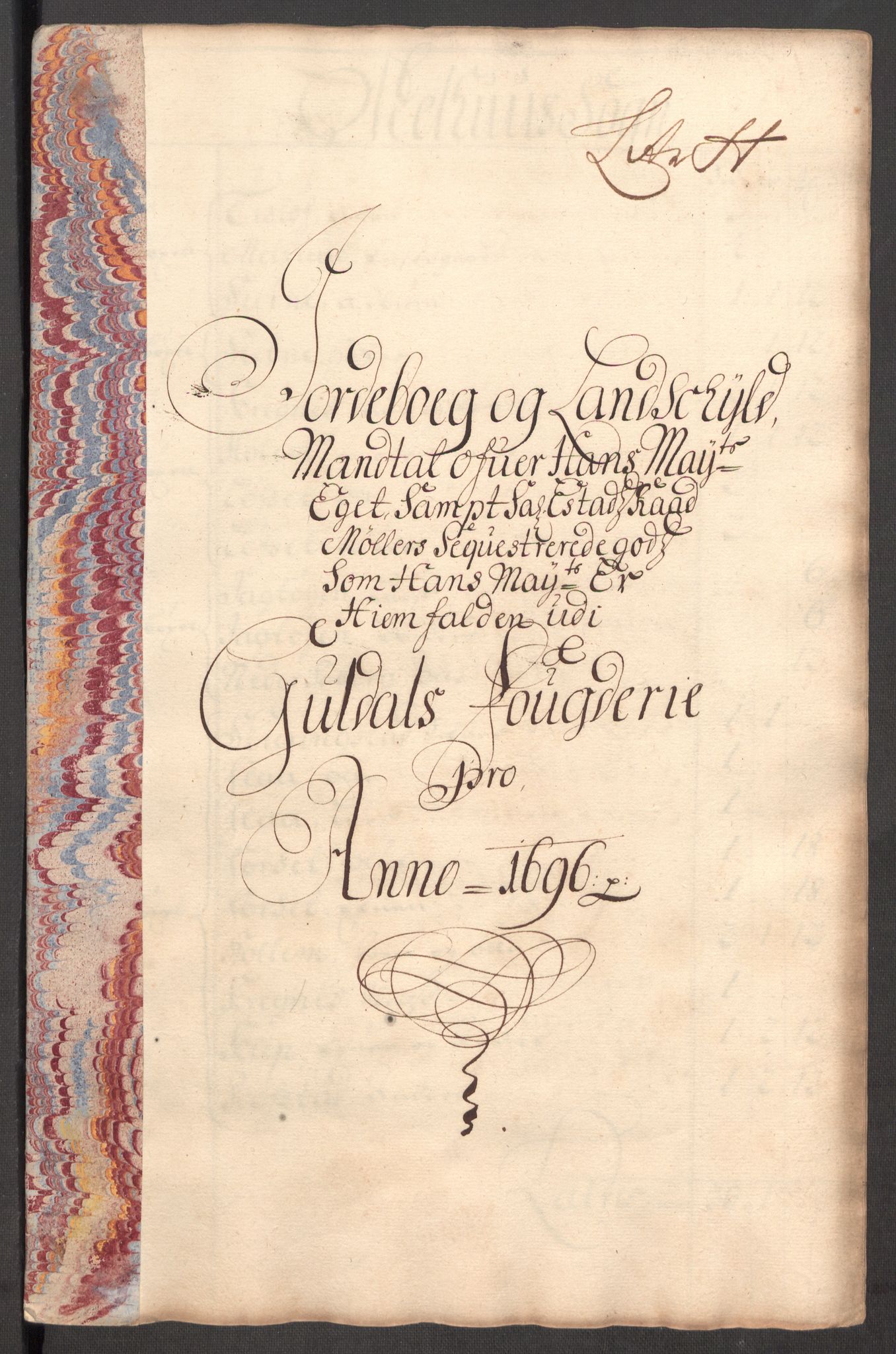 Rentekammeret inntil 1814, Reviderte regnskaper, Fogderegnskap, RA/EA-4092/R60/L3946: Fogderegnskap Orkdal og Gauldal, 1696, p. 360